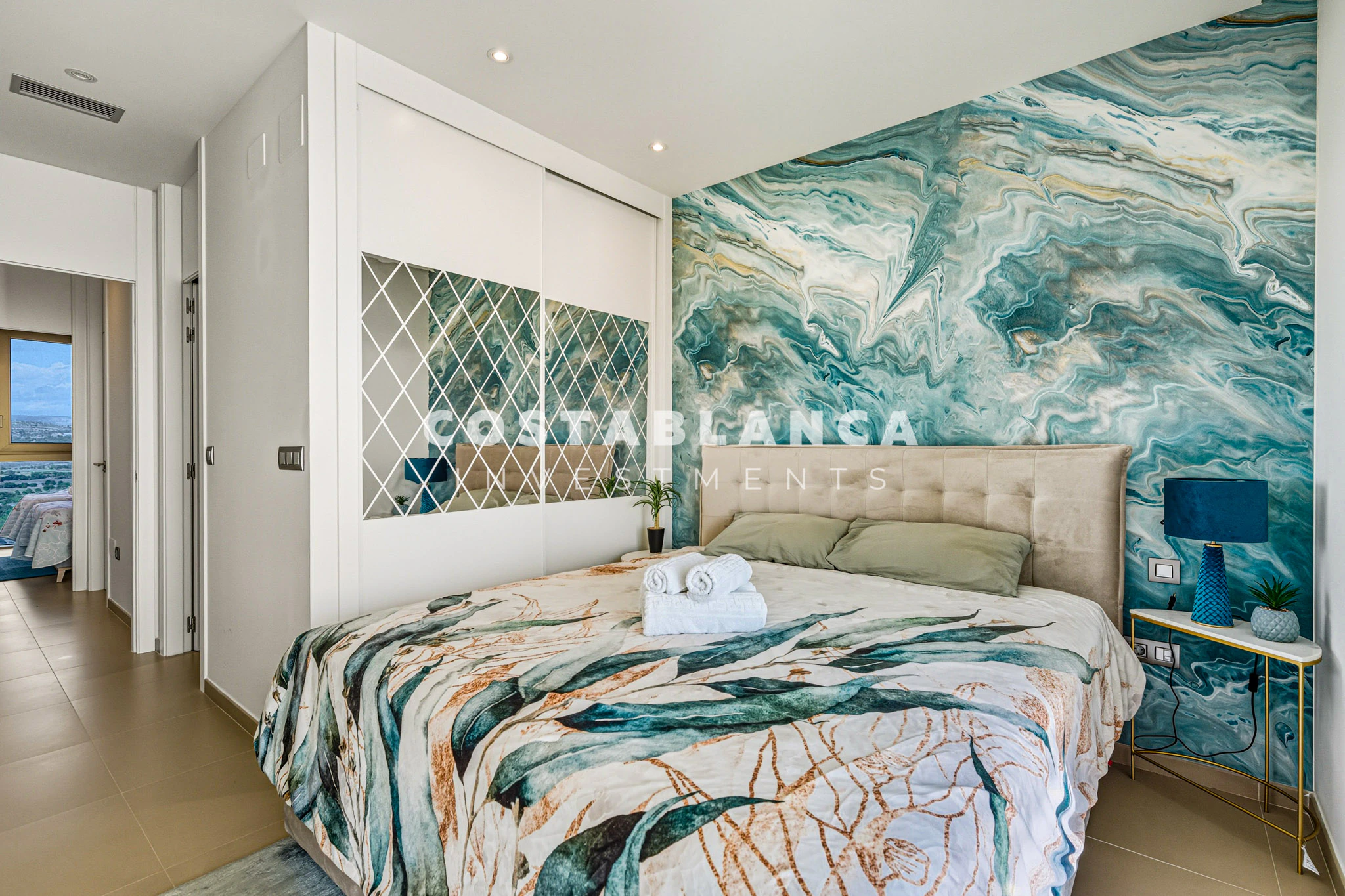 Appartement de luxe au 37e étage avec vues panoramiques sur la mer à Benidorm