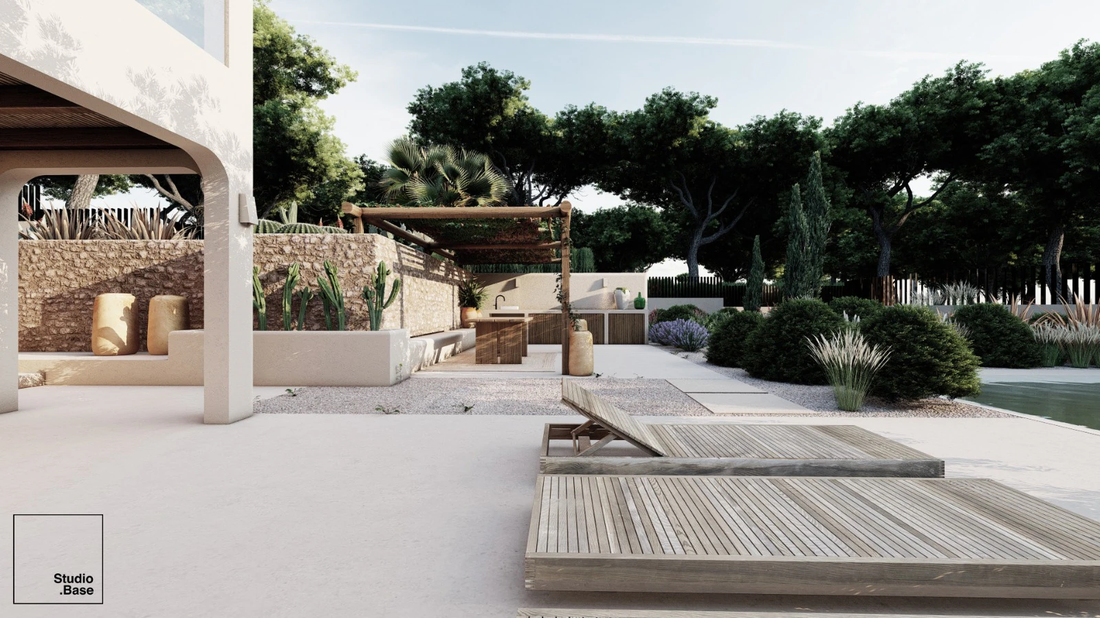 Architectonische villa te koop in Benissa