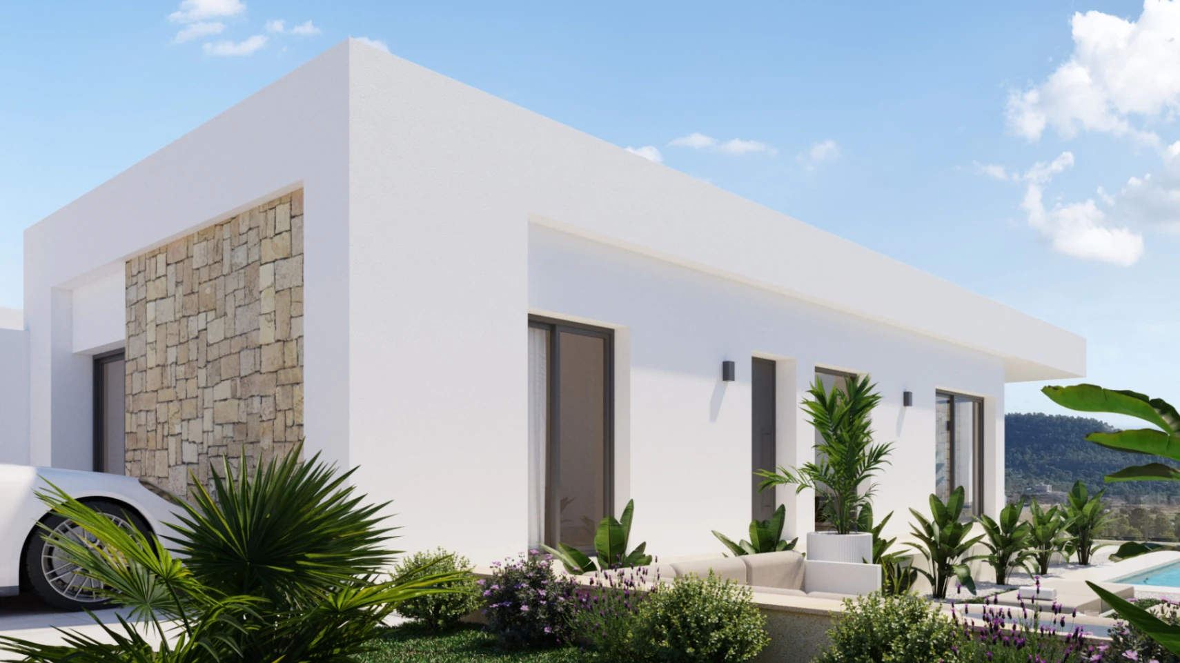 Modern Mediterranean Living in villa for sale in Finestrat - Completion Date: May 2026