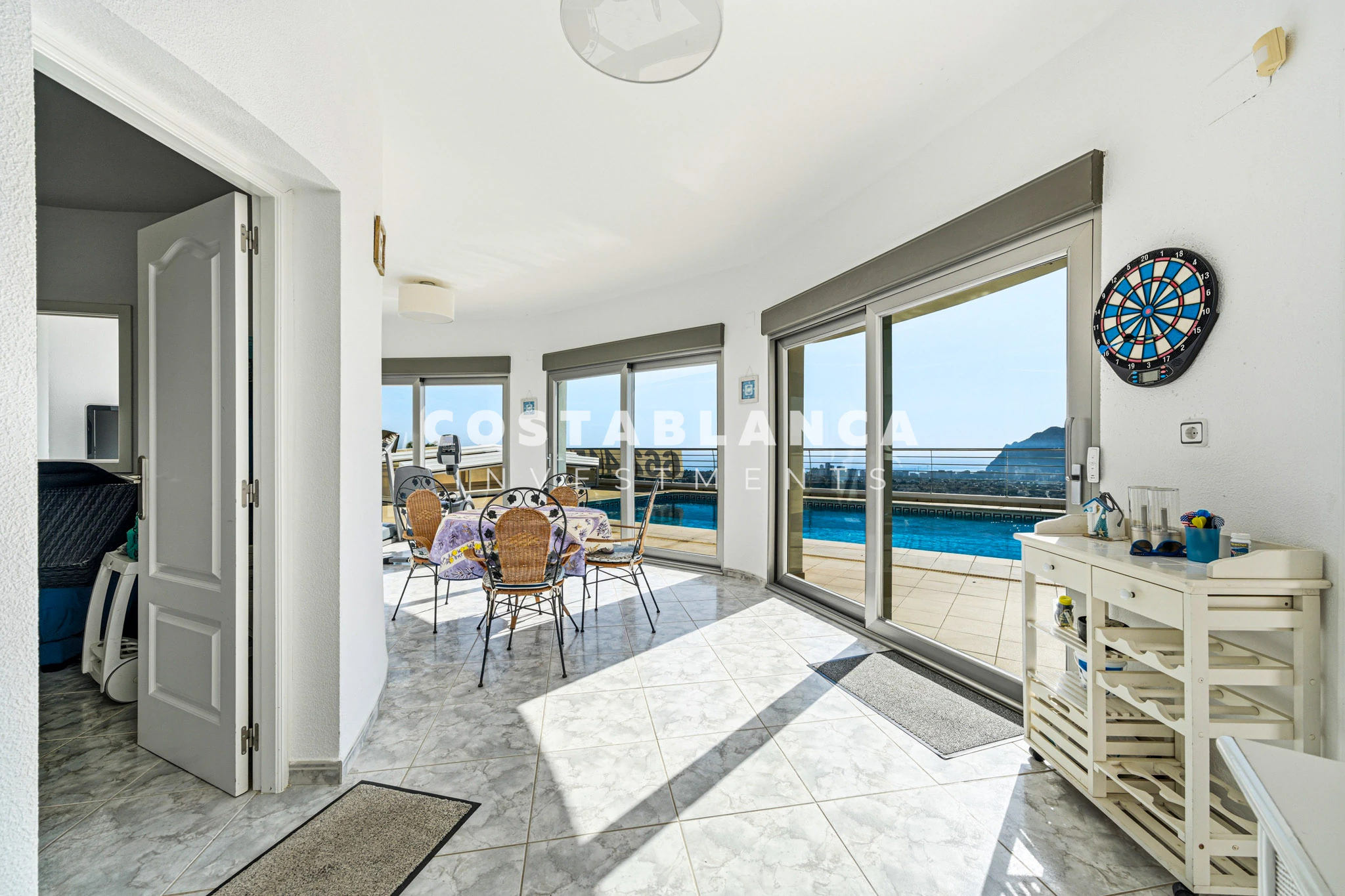 Impressive Villa with Panoramic Sea Views for sale in Calpe