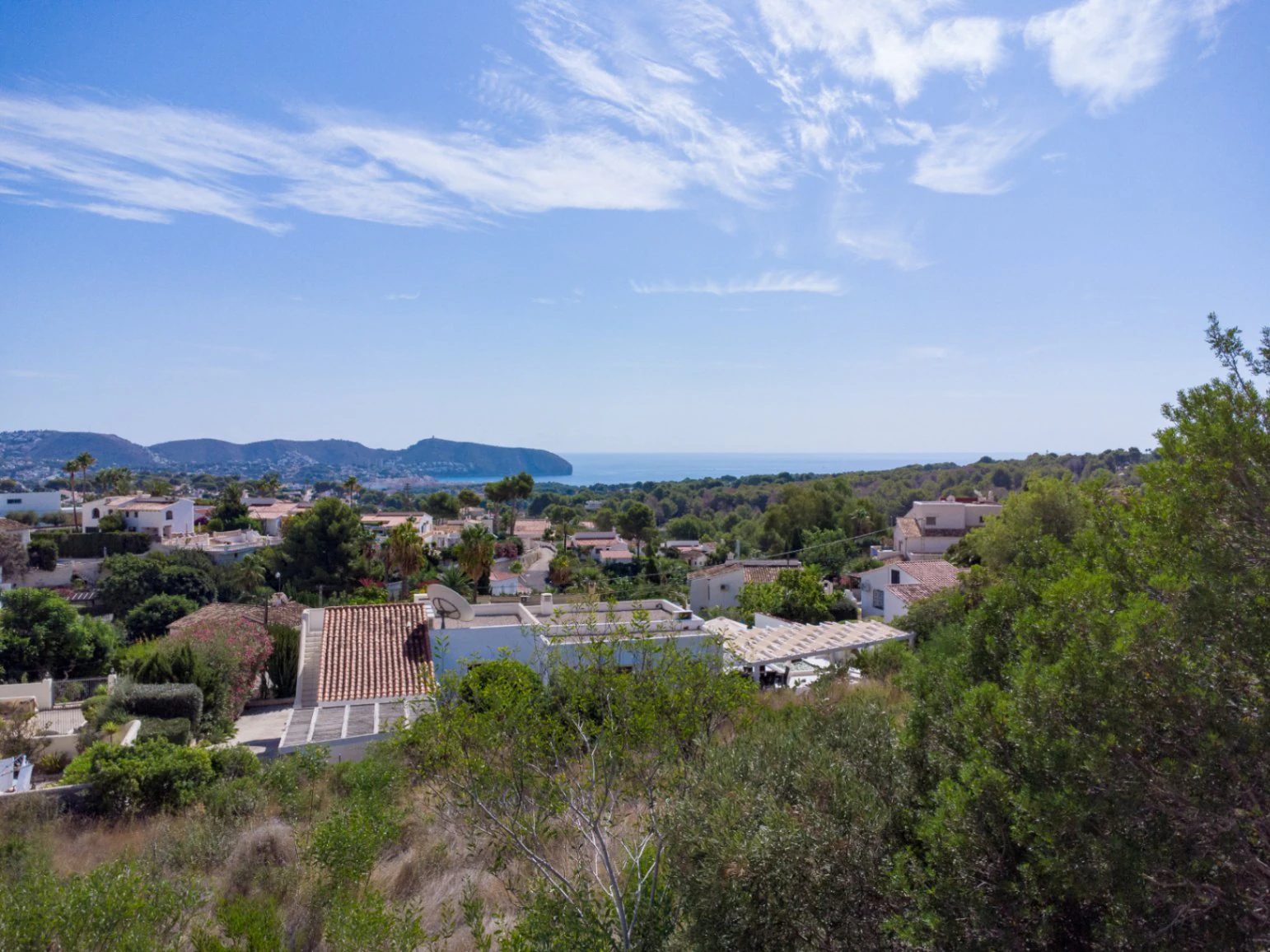 Perceel met Uitzicht op Zee Te Koop in Benimeit, Moraira