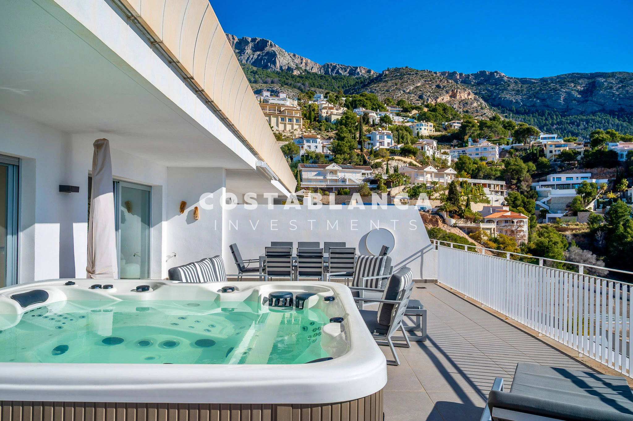 Exclusive Southeast Facing Penthouse for sale in Altea