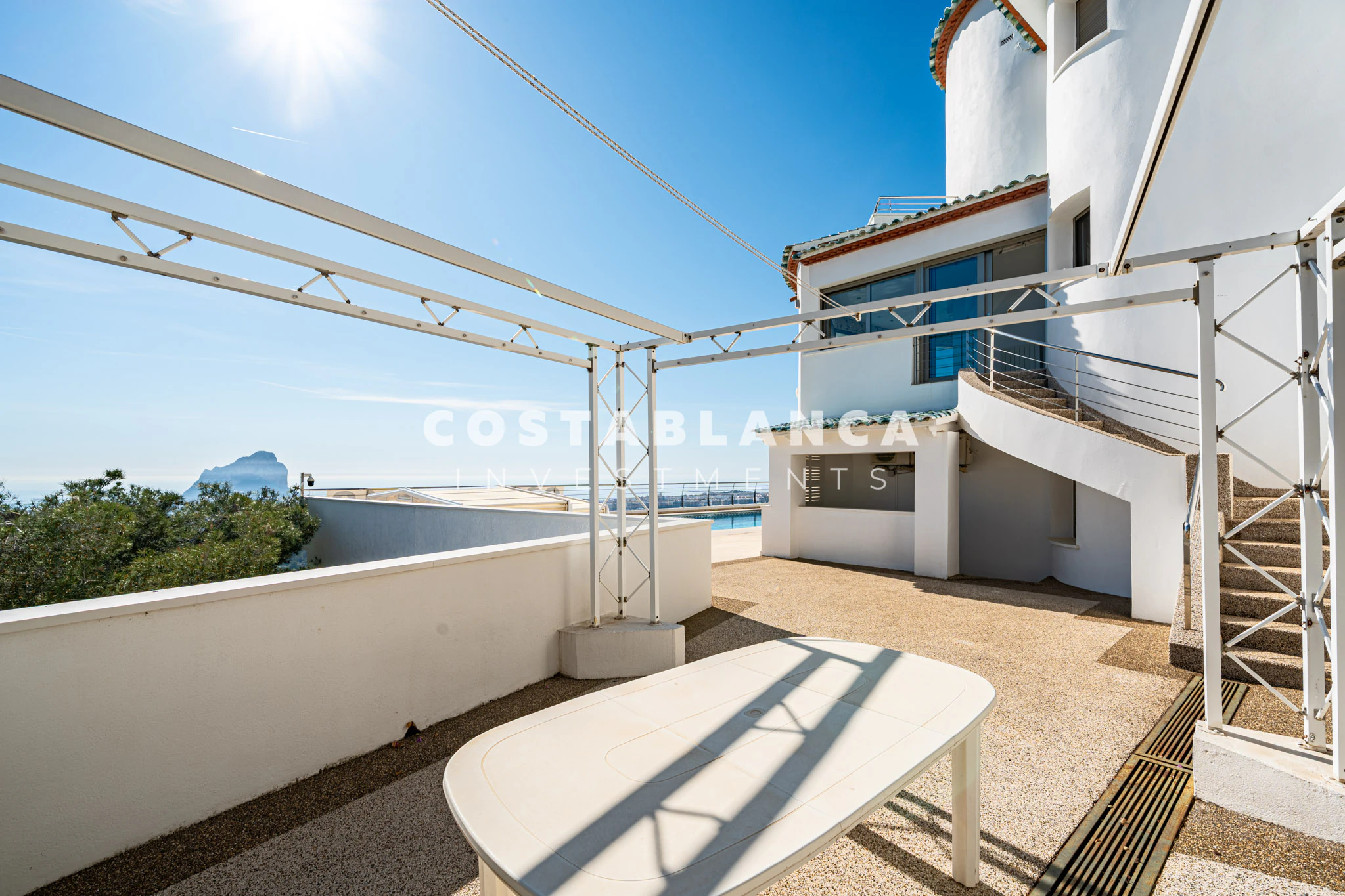 Impressive Villa with Panoramic Sea Views for sale in Calpe