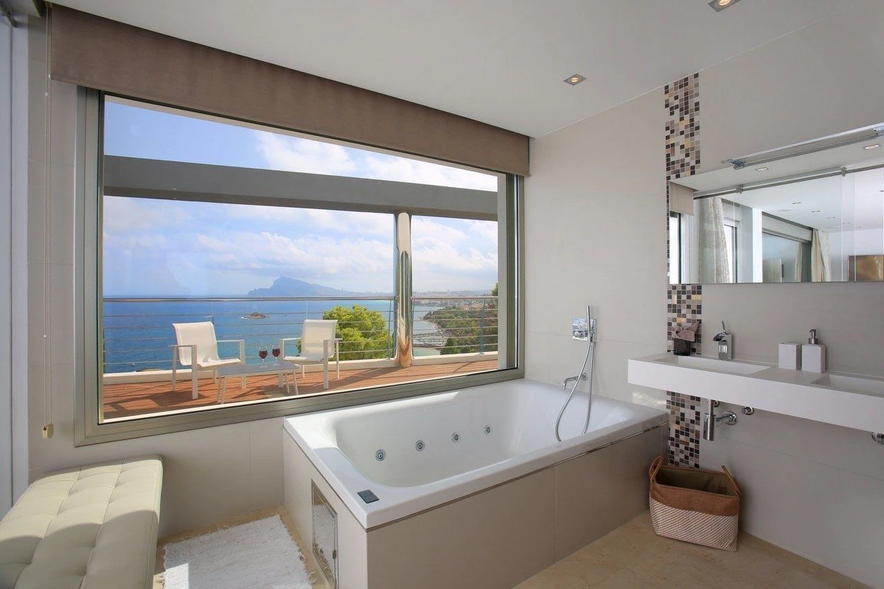 Chalet de lujo en primera línea en venta en Altea