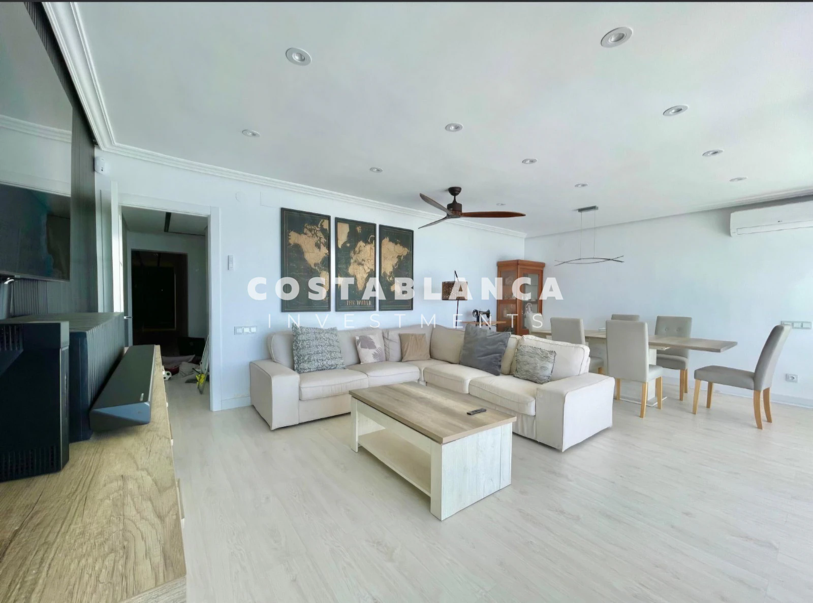 Penthouse in erster Linie mit Panoramablick auf das Meer zu verkaufen in Benidorm