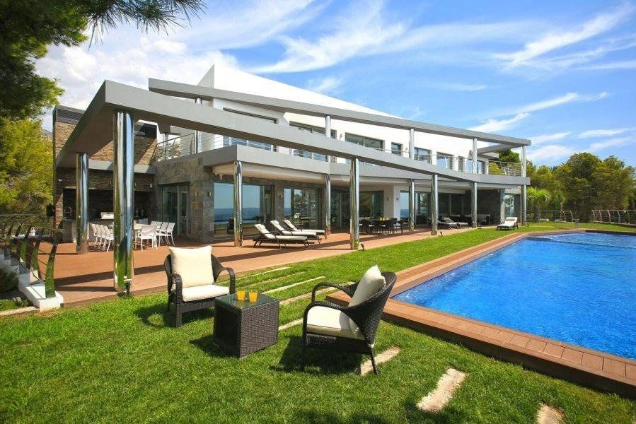 Chalet de lujo en primera línea en venta en Altea