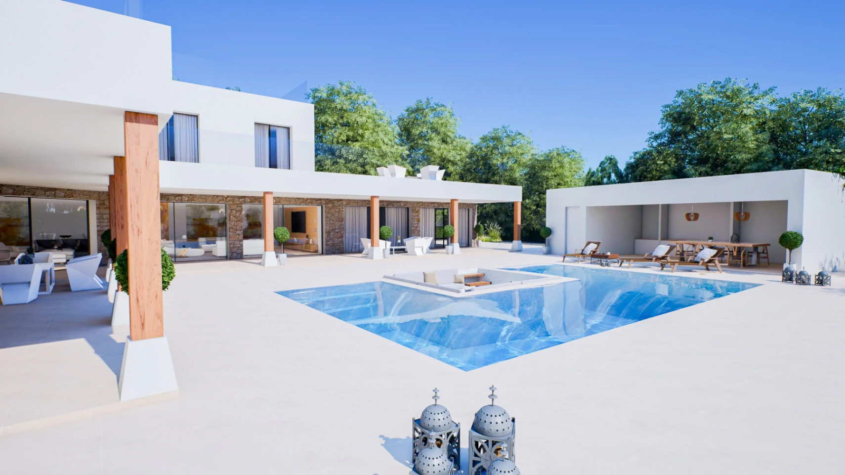 Villa Moderna en Construcción con Vistas al Mar en Venta en Alfaz del Pi