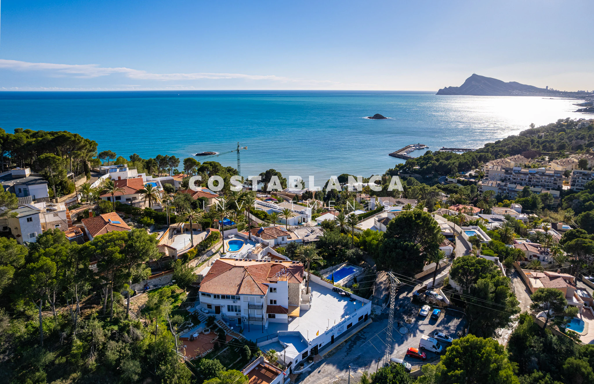 Centrally Located Hotel with Sea Views and Apartment Conversion Opportunity for sale in Altea