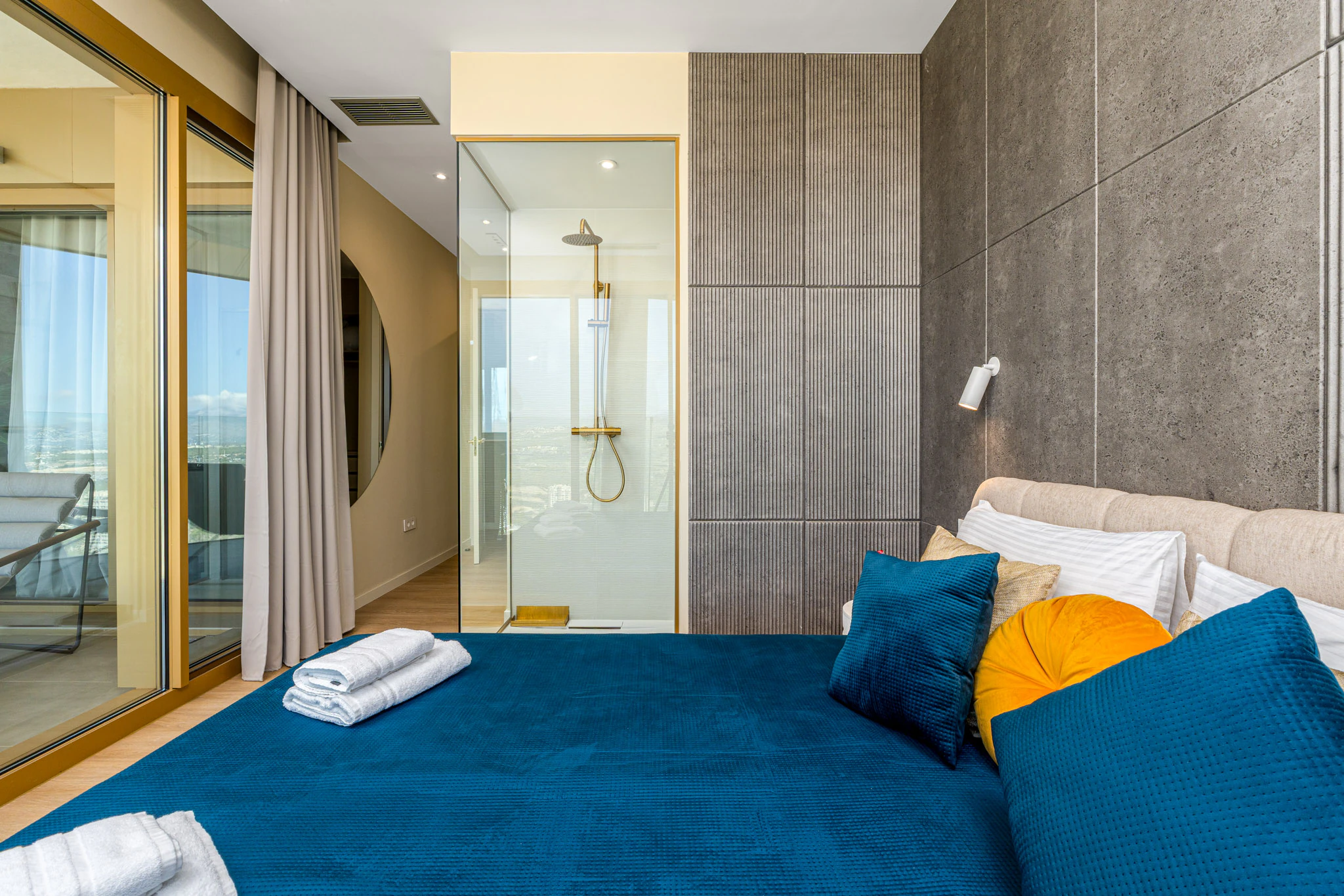 43. Etage Residence mit Meer- und Bergblick zu verkaufen in Benidorm