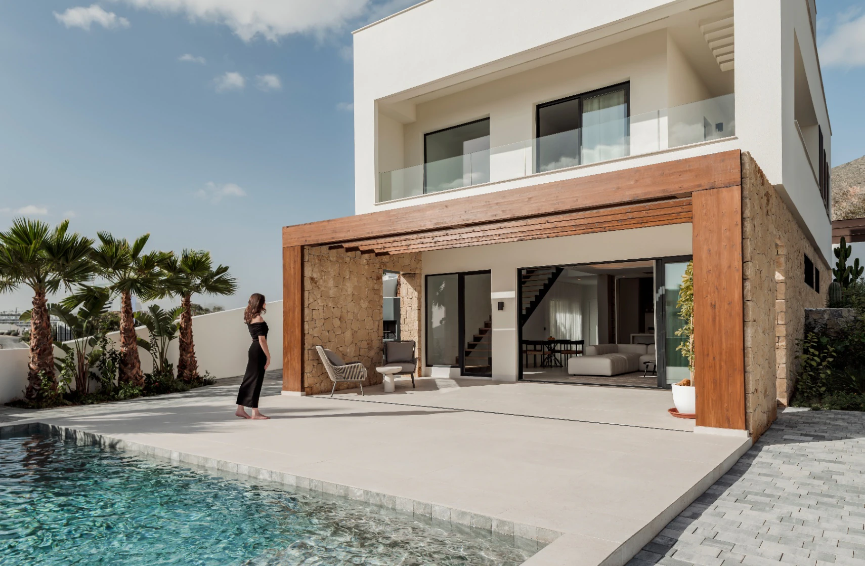 New Build Modern Villa for Sale in Finestrat With Sea and Mountain Views - Completion Date: October 2026
