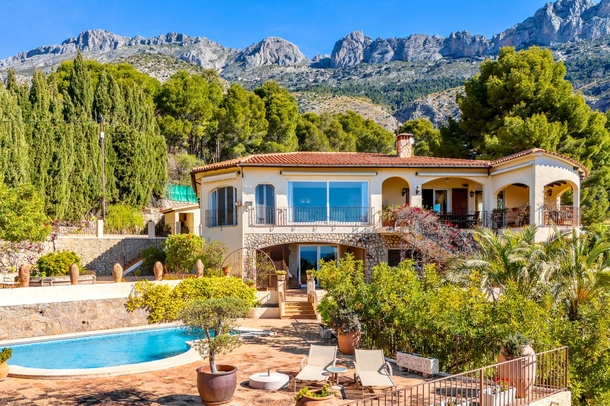 Villa avec vue sur la mer à vendre à Altea