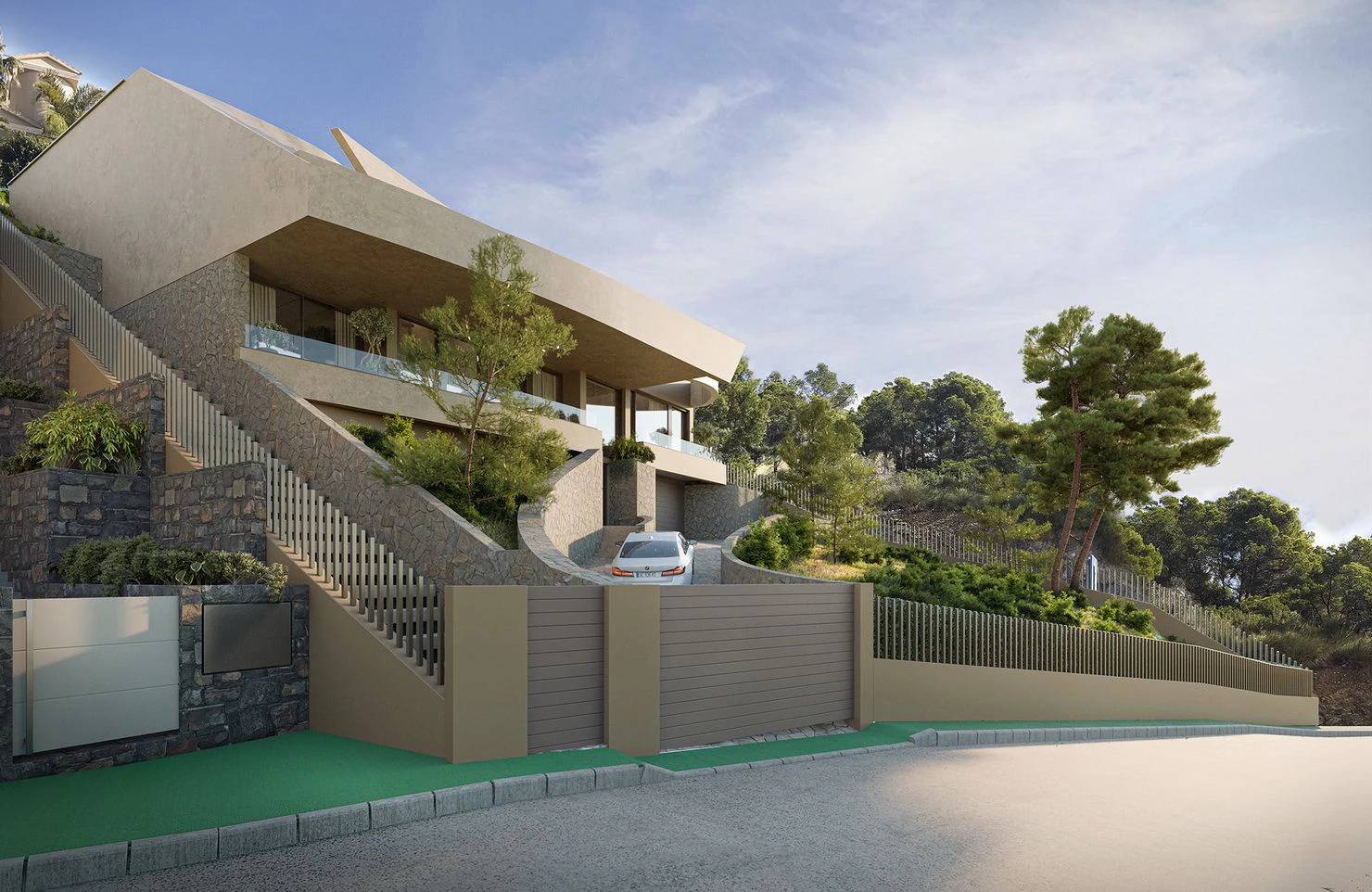 New Modern Luxurious Villa with Breathtaking Sea Views for Sale in Altea Hills