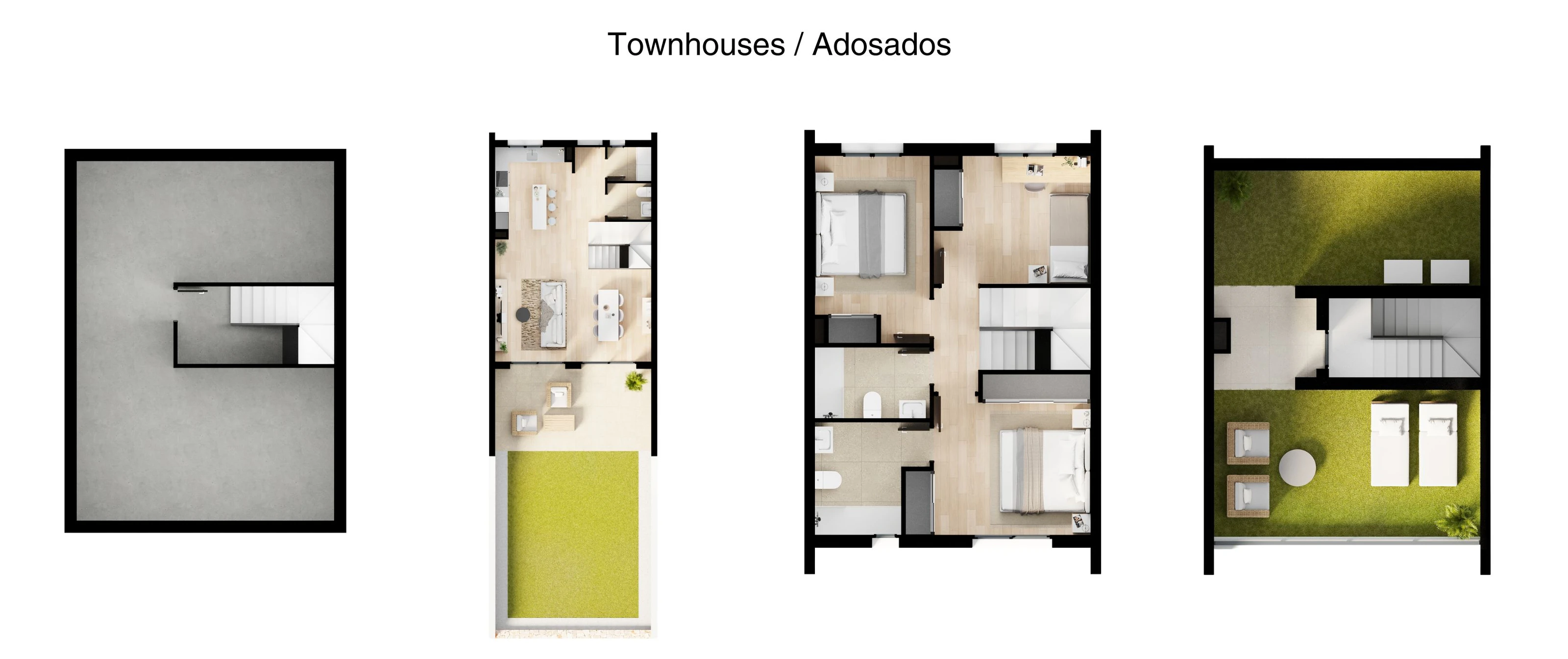 New Build Modern Townhouse for Sale in Finestrat