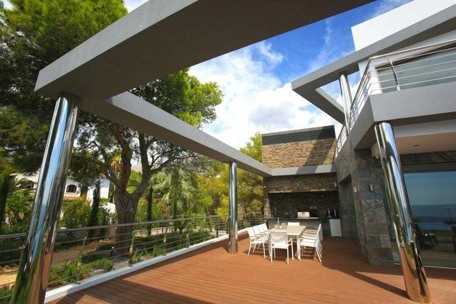 Chalet de lujo en primera línea en venta en Altea