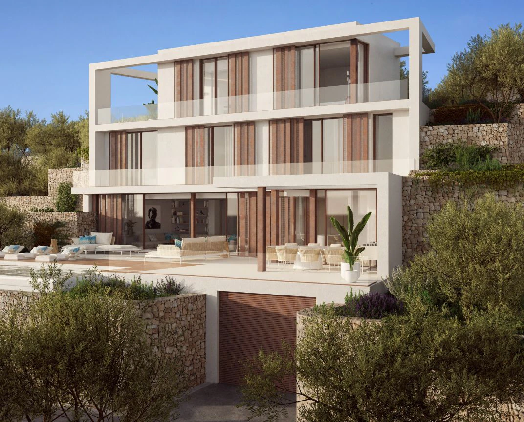 Villa de obra nueva en venta en Benissa Casa Cigala