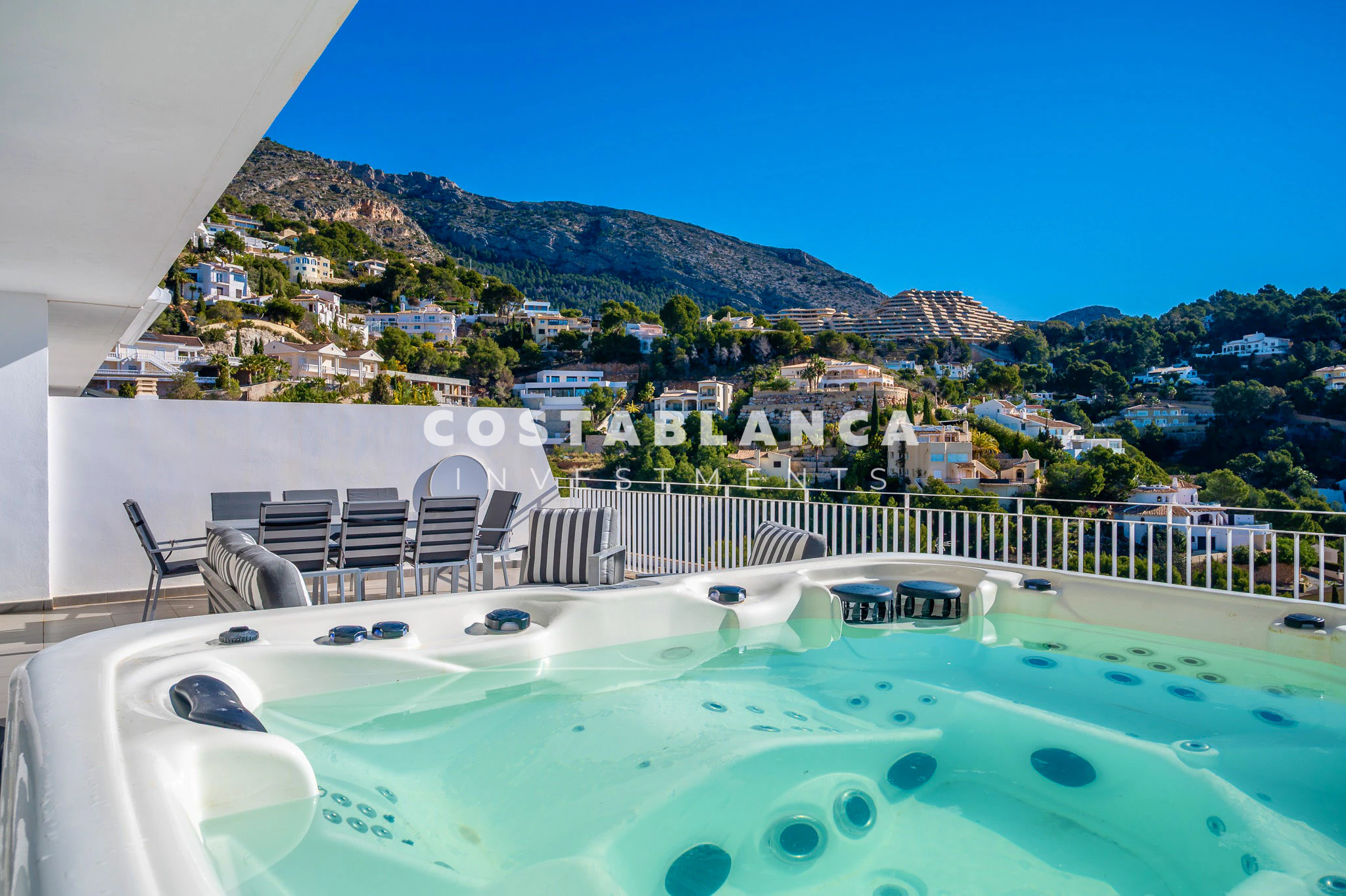 Exclusive Southeast Facing Penthouse for sale in Altea