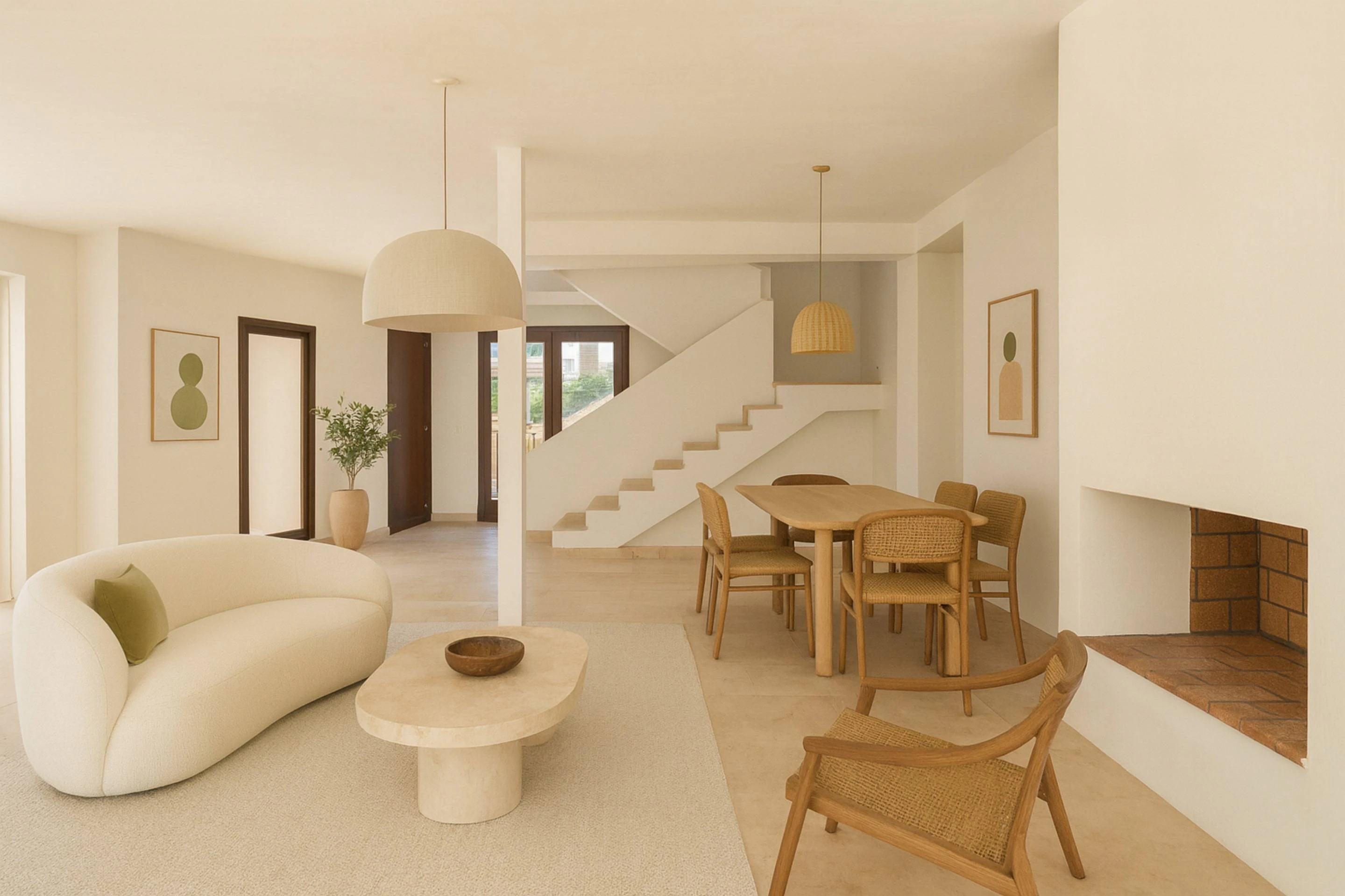 Villa Andrago Residencia Contemporánea Mediterránea en Primera Línea a la Venta en Moraira