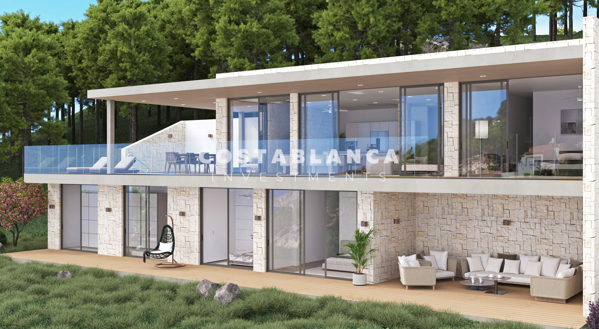 Modern Designer Villa with Panoramic Views for Sale in Altea Hills