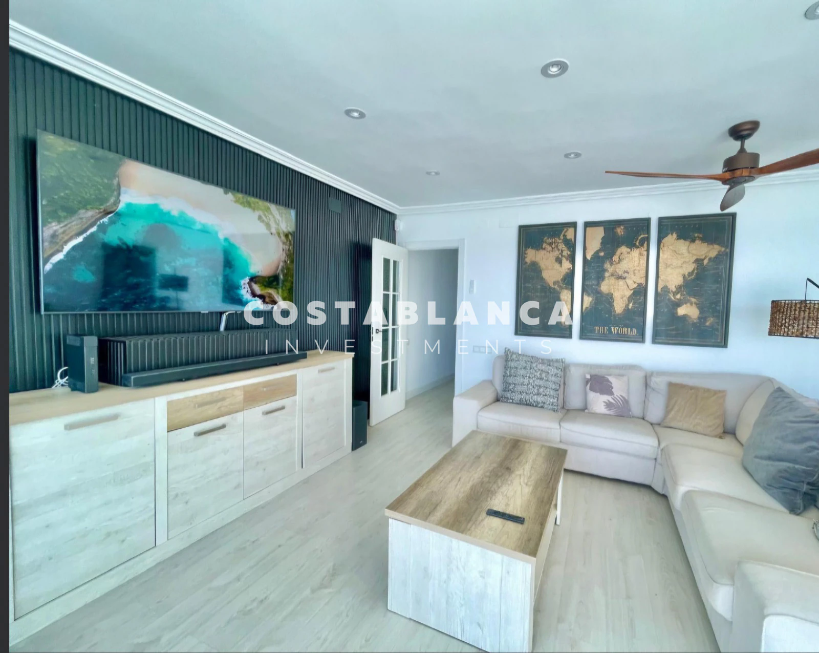 Penthouse in erster Linie mit Panoramablick auf das Meer zu verkaufen in Benidorm