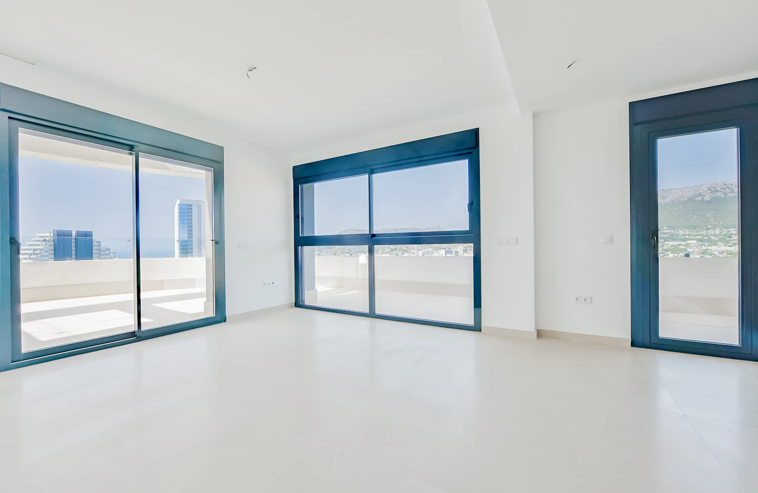 Penthouse moderne à vendre à Calpe avec piscine privée