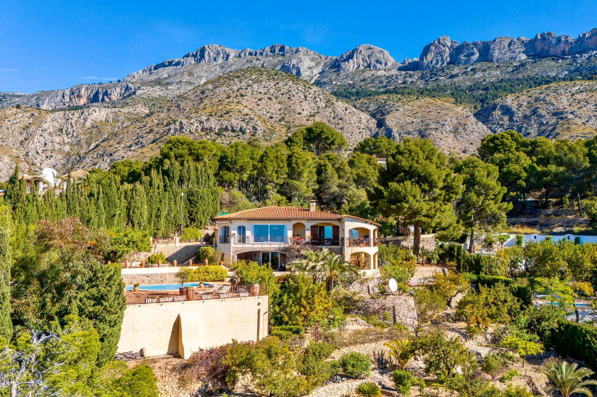 Villa avec vue sur la mer à vendre à Altea