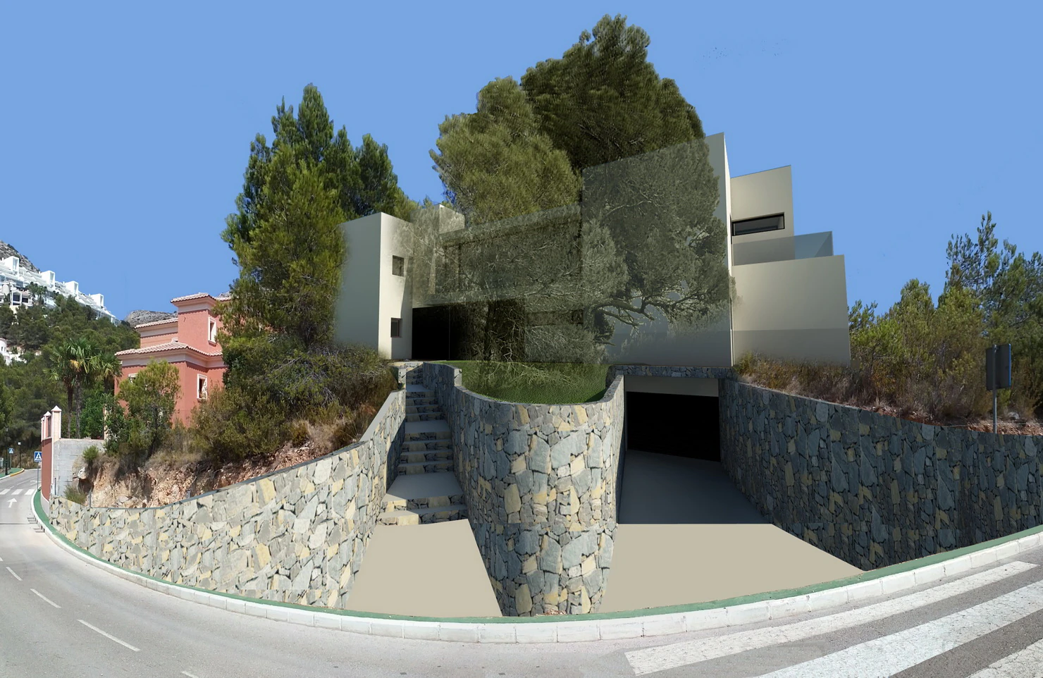 Villa with Panoramic Sea Views in The Best Area of ​​Altea Hills