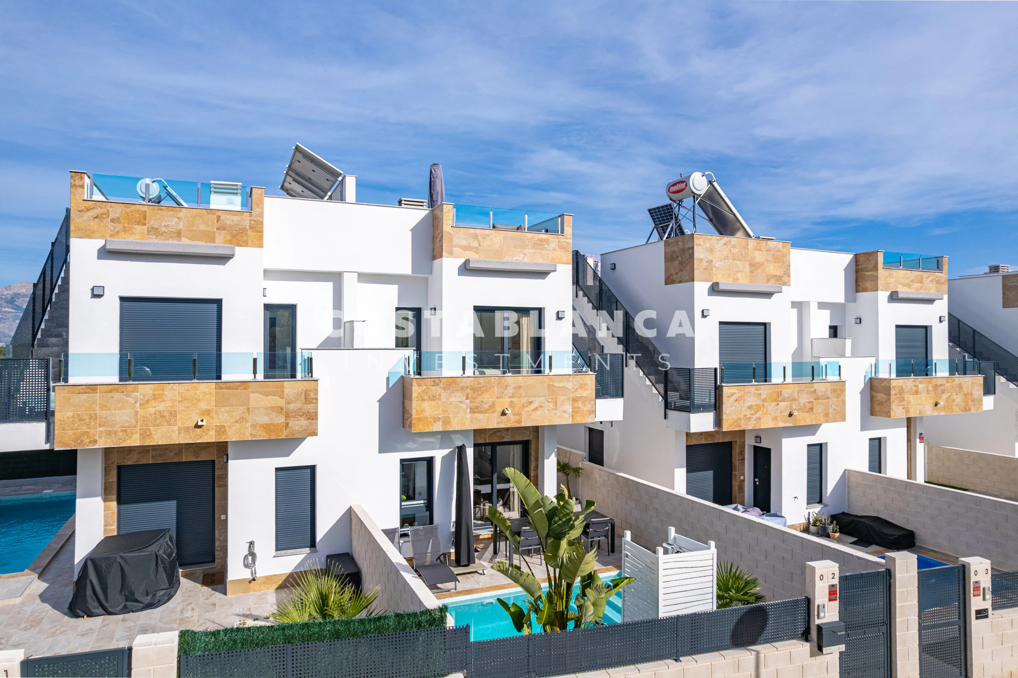 Modern Semi-Detached Villa for sale in Polop