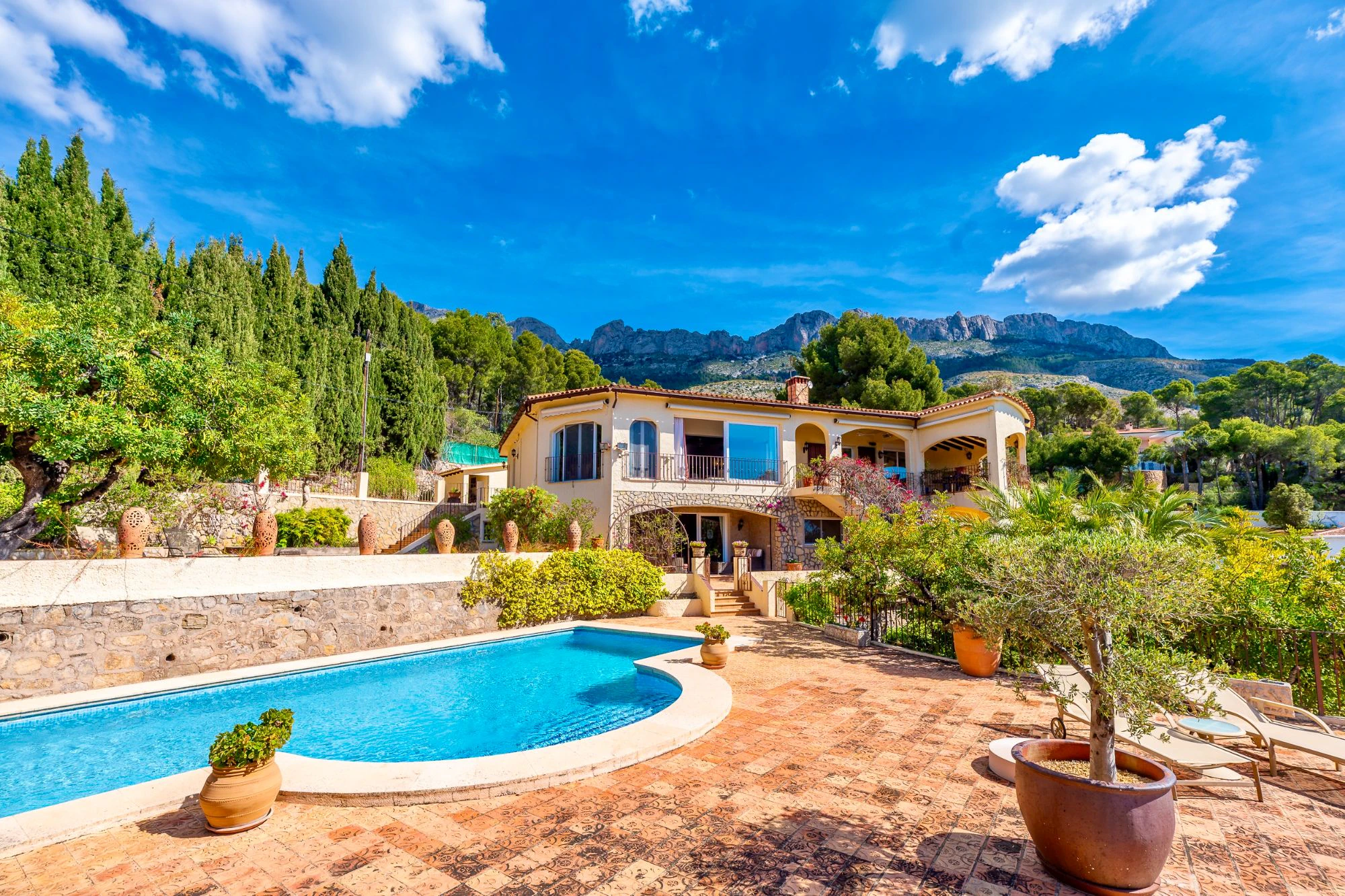 Villa avec vue sur la mer à vendre à Altea