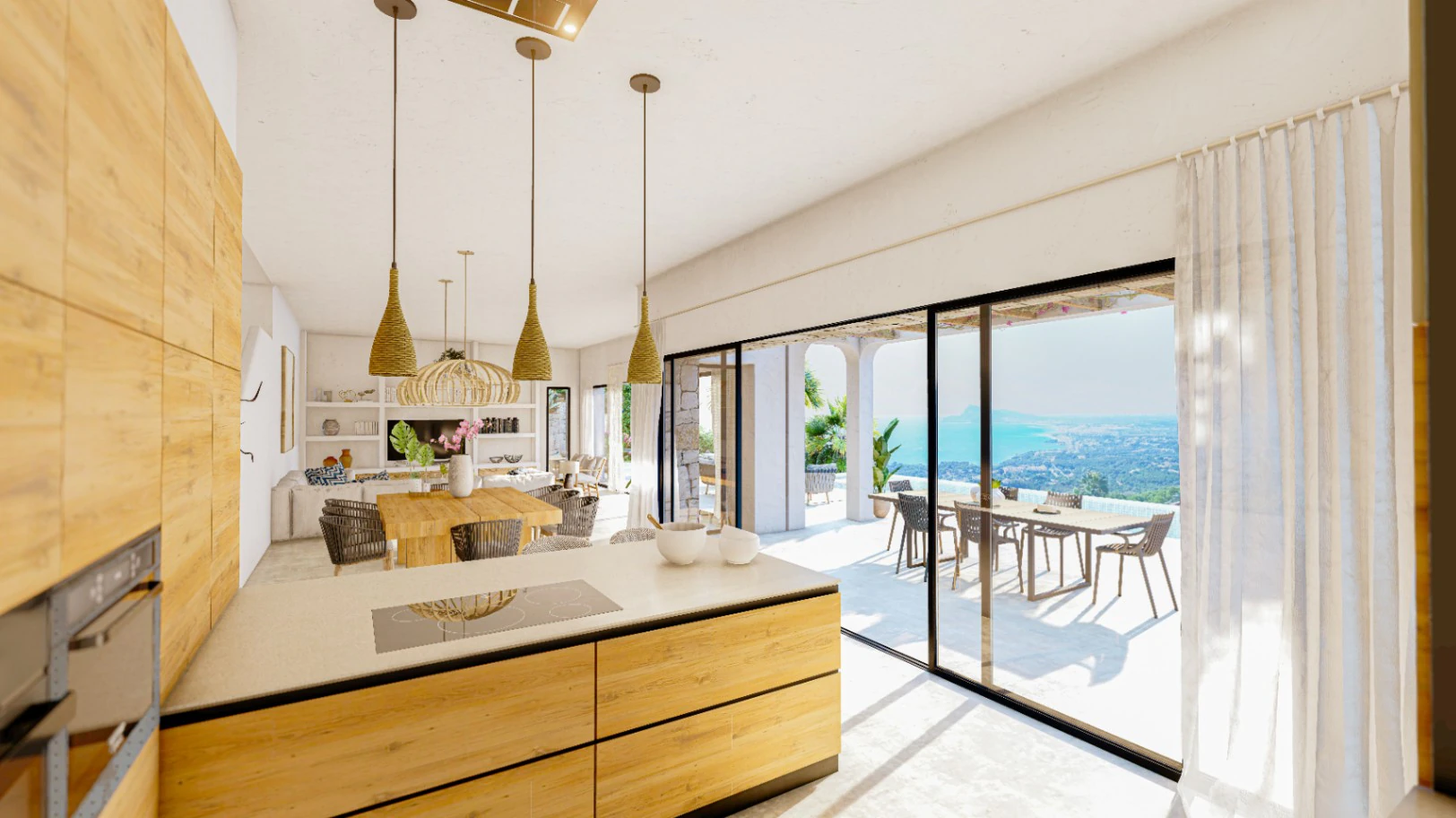 Project of a Luxury Villa with Sea Views for Sale in Altea Hills