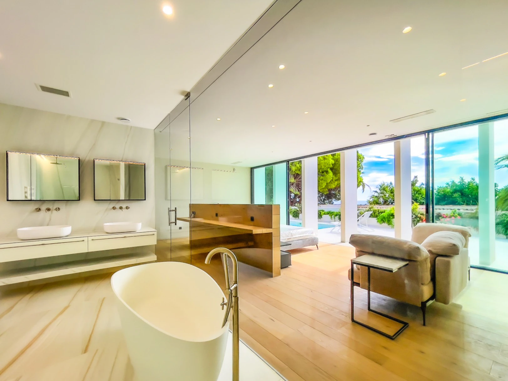 First Line Luxury Villa for Sale in Altea with Private Beach Acces