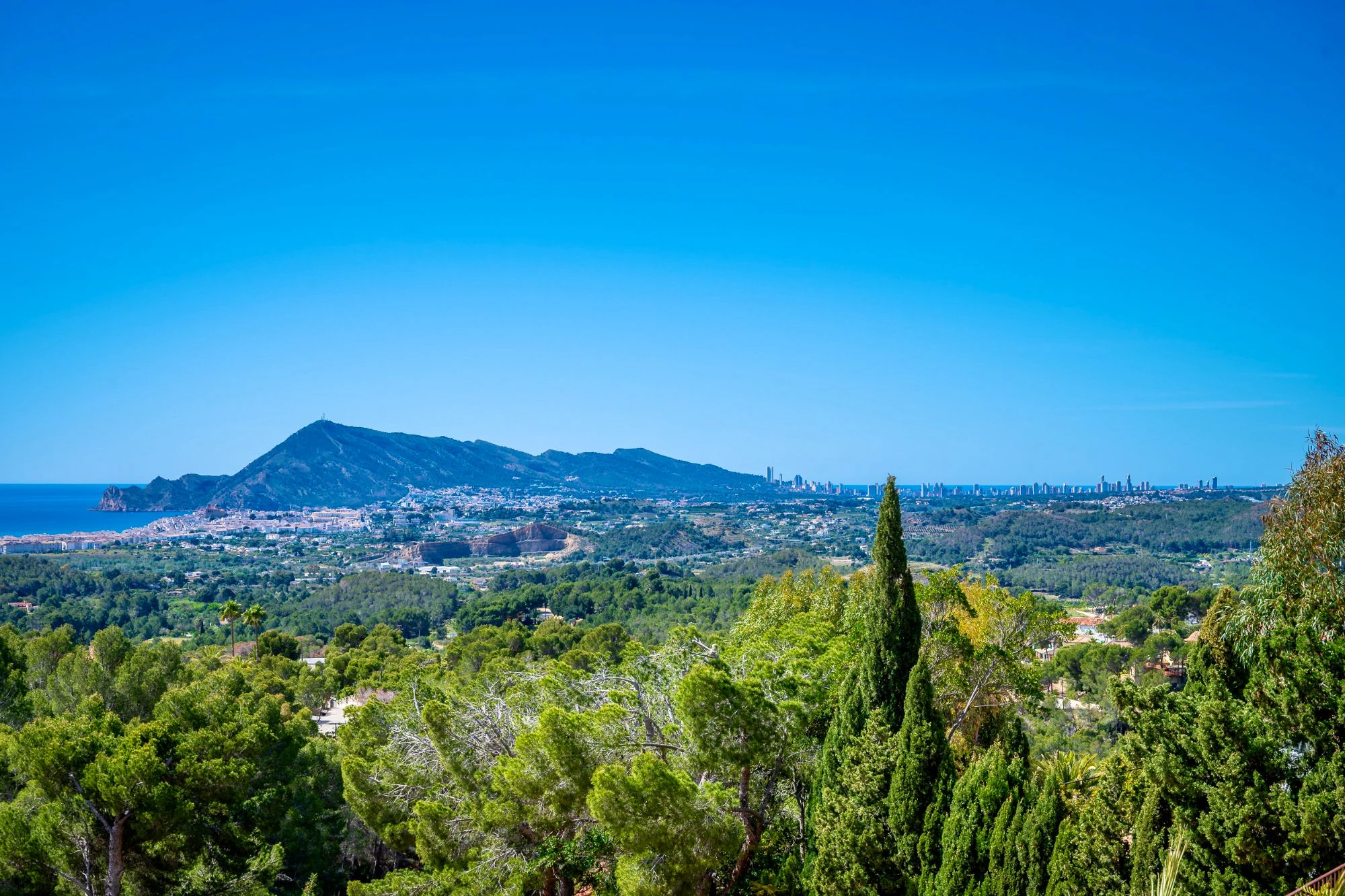Villa avec vue sur la mer à vendre à Altea