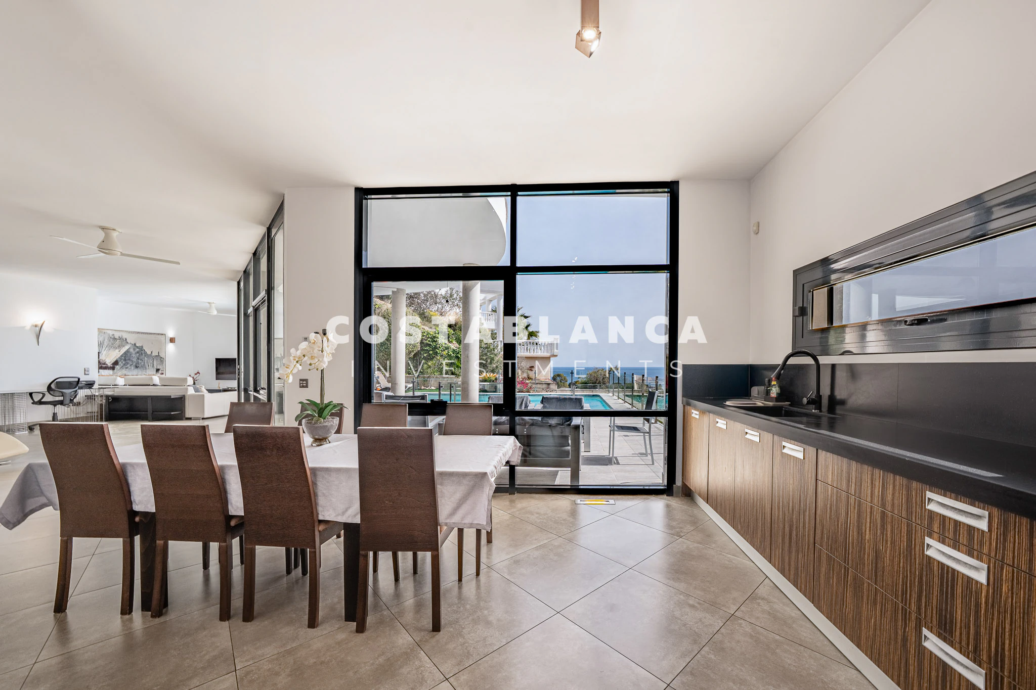 Modern Sea View Villa with Heated Pool and Panoramic Views for sale in Campello