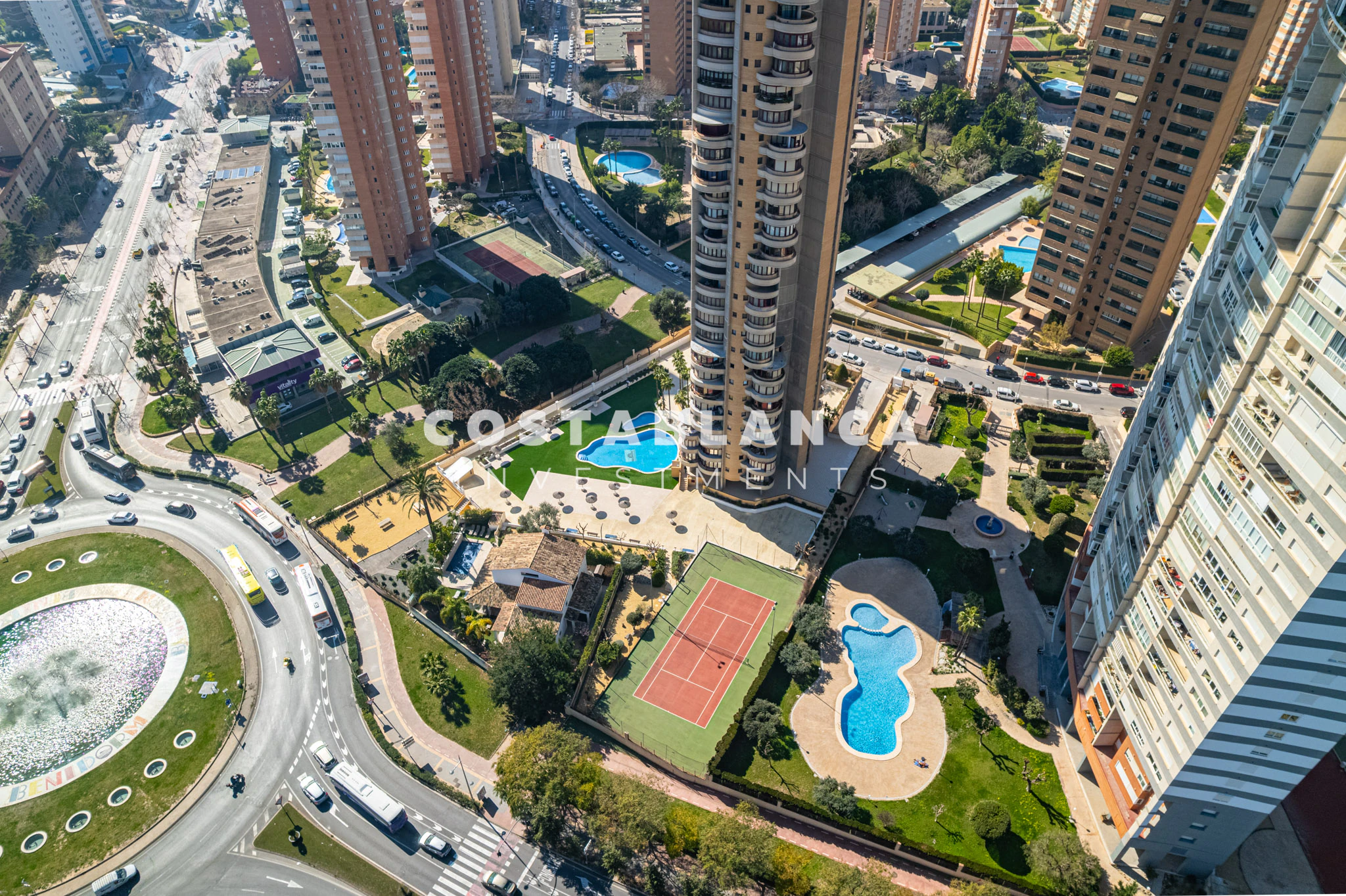 Apartment for Sale Entire 38th Floor of the Iconic Negurigane Building for sale in Benidorm