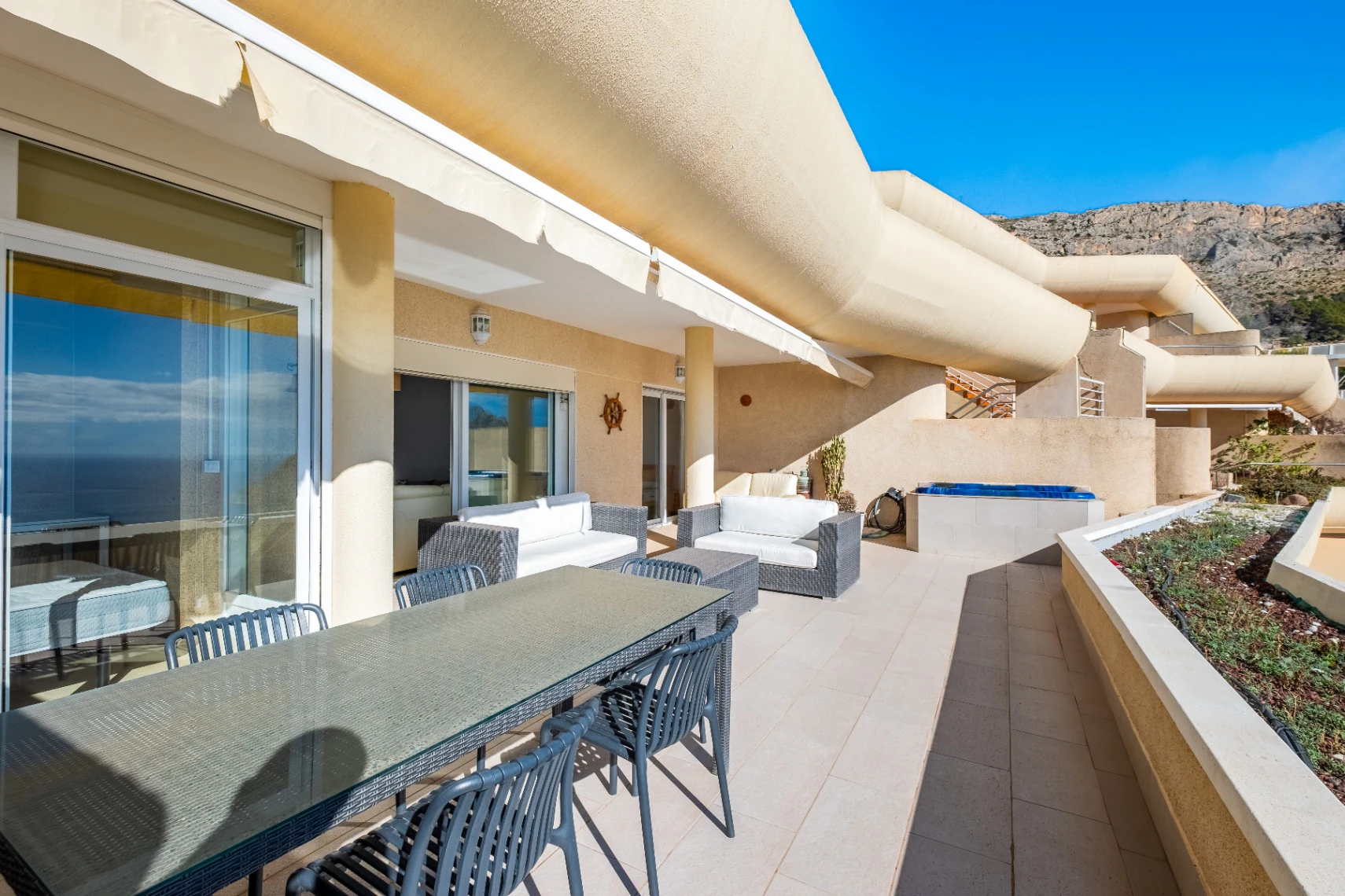 Panoramic Penthouse with Sea Views for sale in Altea Hills