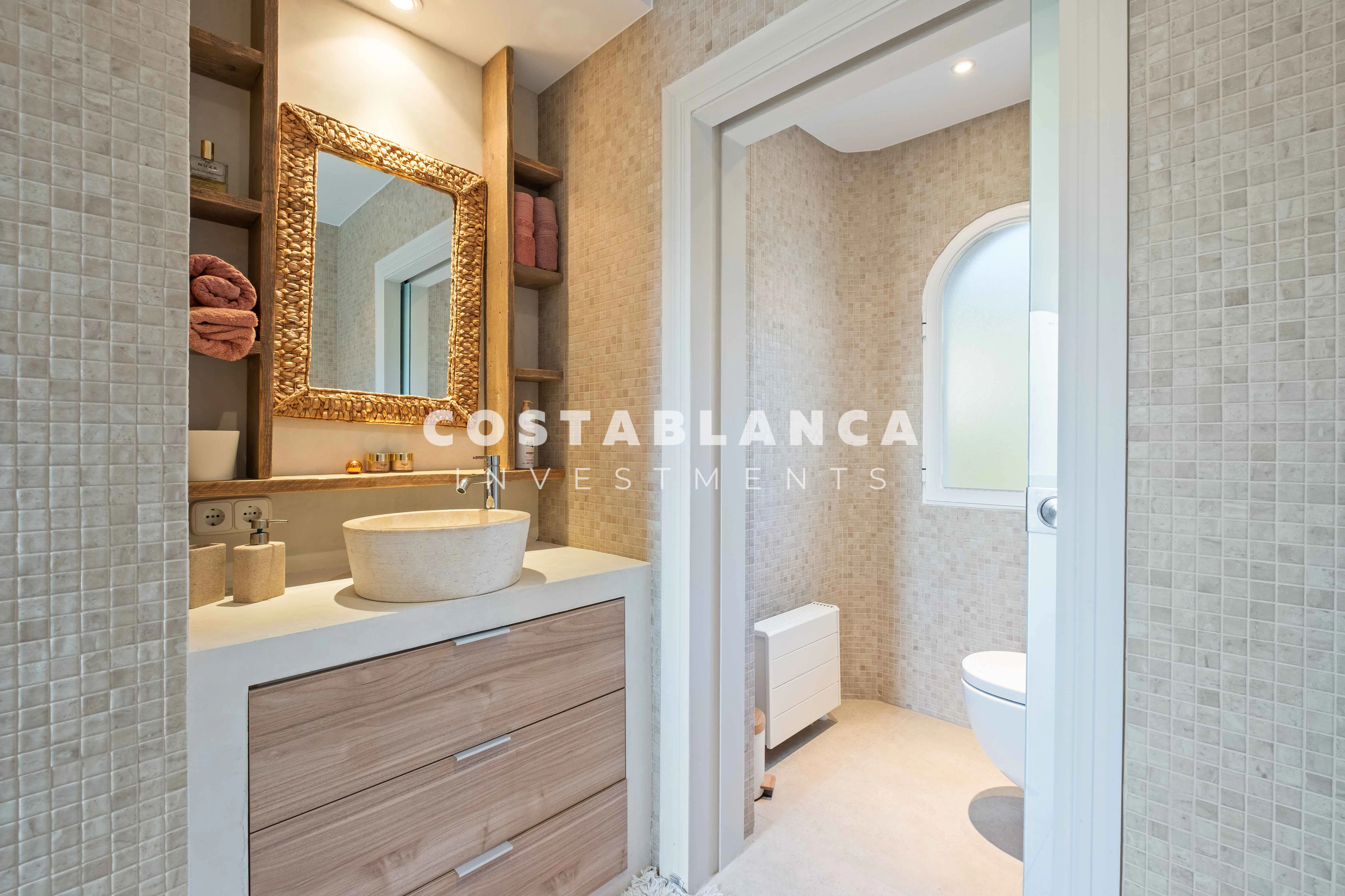 Ibiza Style Villa with Panoramic Views over Altea Bay and the Mediterranean Sea