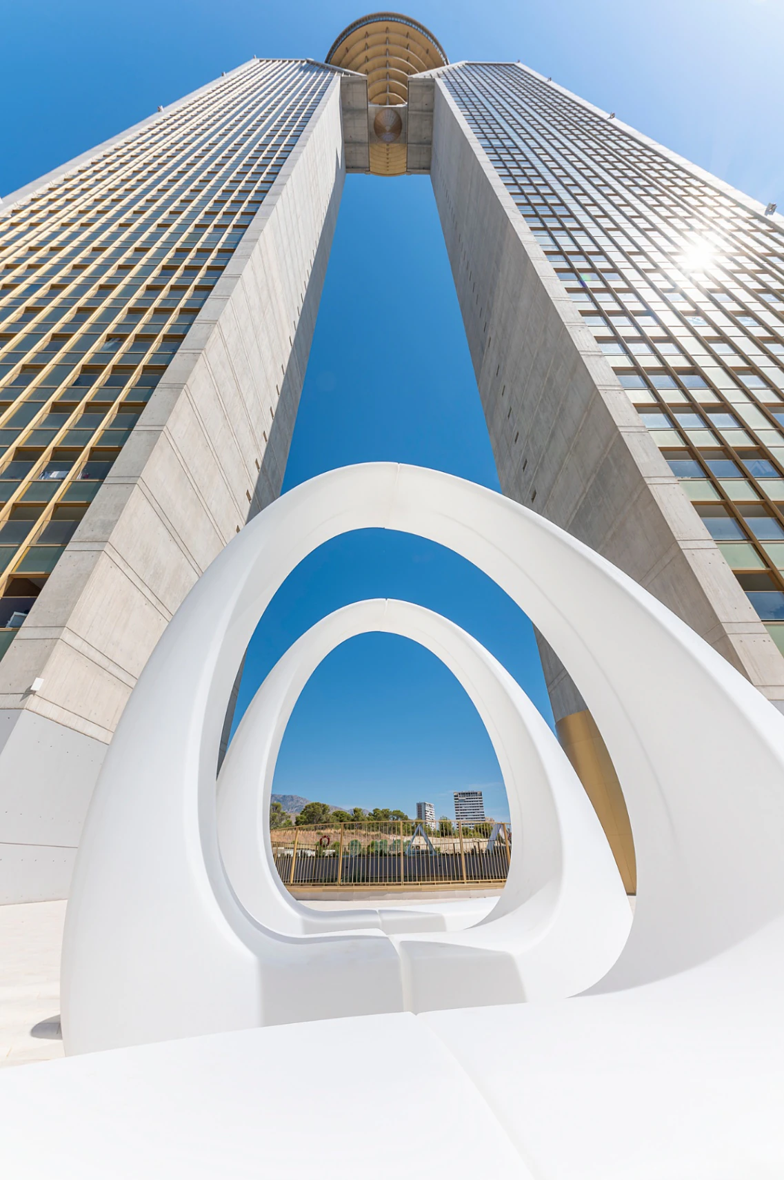 43. Etage Residence mit Meer- und Bergblick zu verkaufen in Benidorm