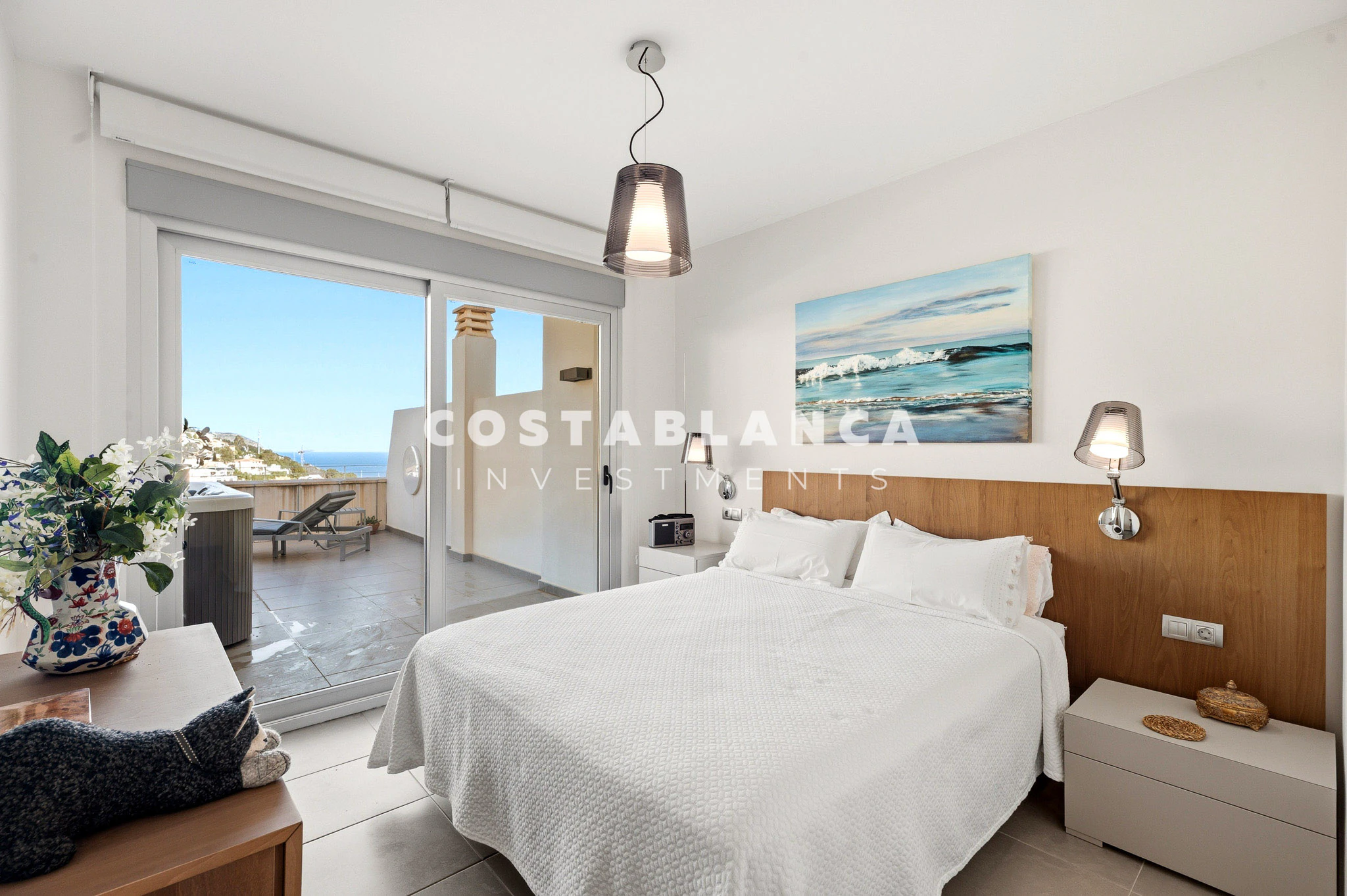 Exclusive Southeast Facing Penthouse for sale in Altea