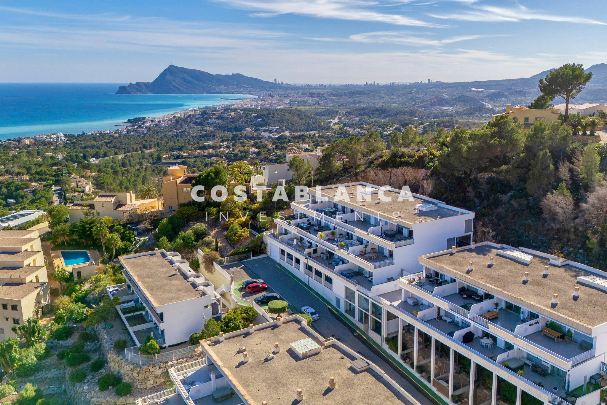 Exclusive Southeast Facing Penthouse for sale in Altea
