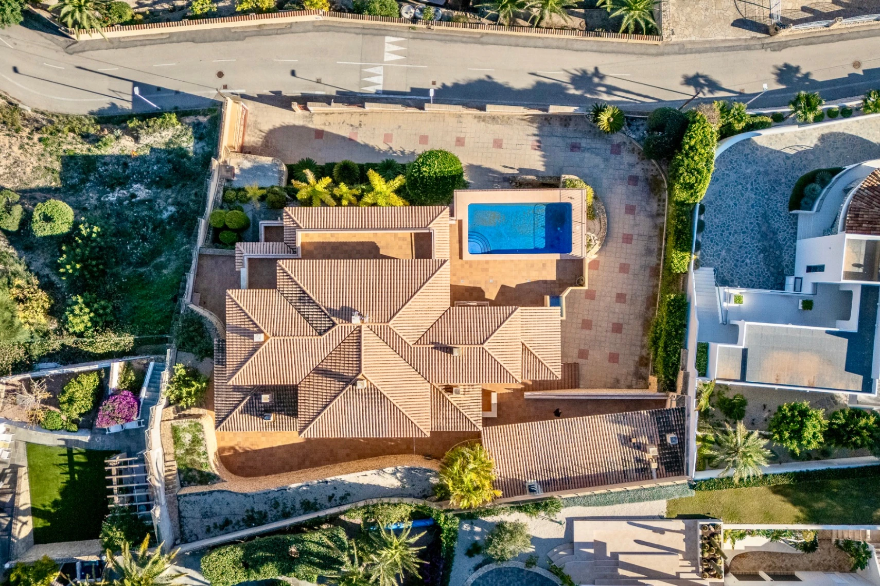 Villa méditerranéenne à vendre à La Olla, Altea avec une vue imprenable sur la mer