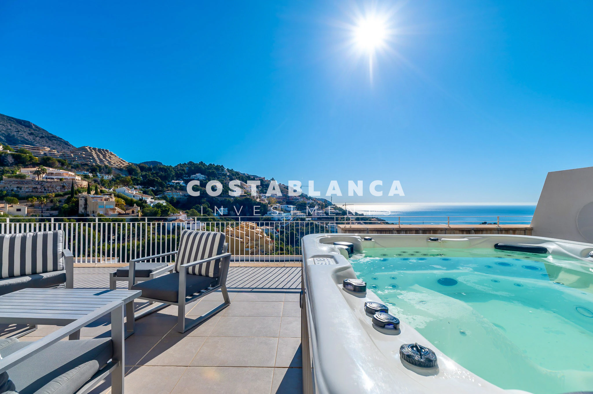 Exclusive Southeast Facing Penthouse for sale in Altea