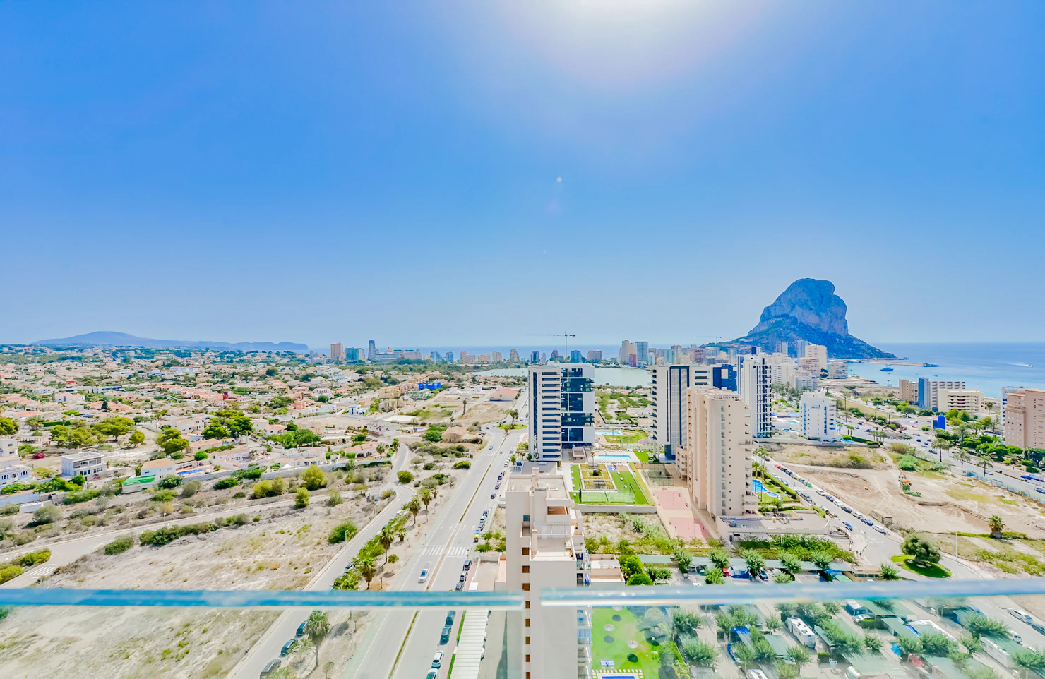 Penthouse moderne à vendre à Calpe avec piscine privée