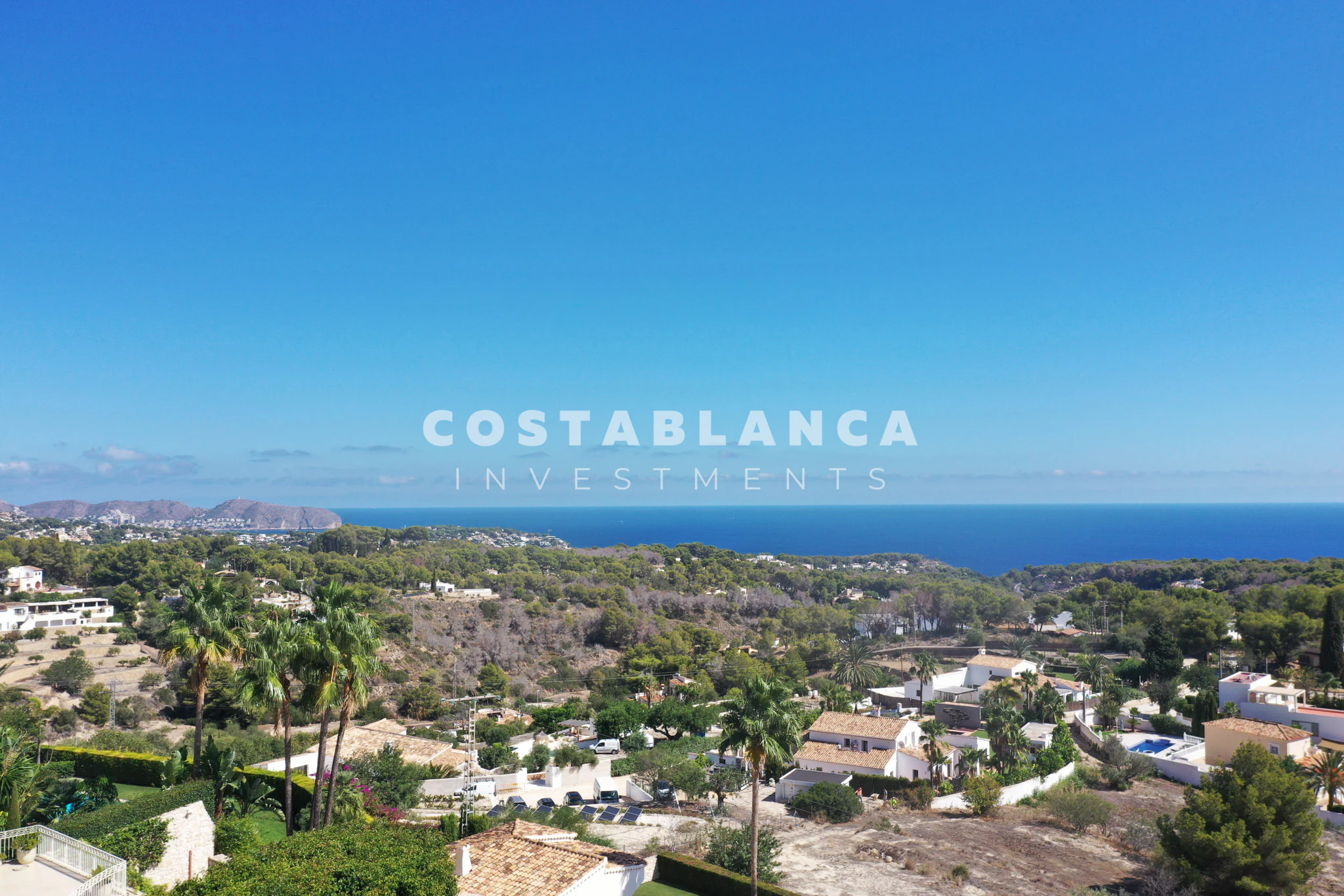 Une œuvre maîtresse panoramique méditerranéenne à vendre à Benissa.