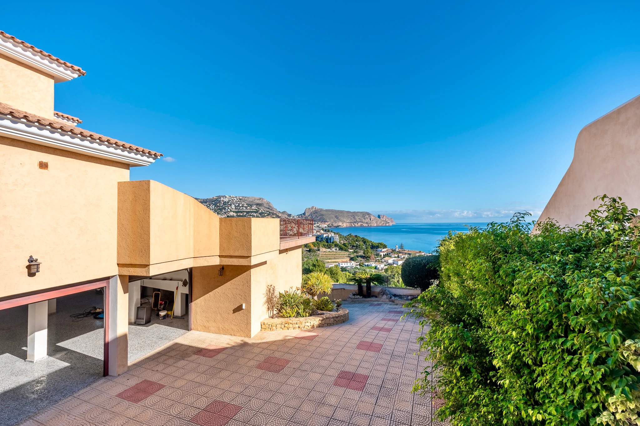Villa méditerranéenne à vendre à La Olla, Altea avec une vue imprenable sur la mer