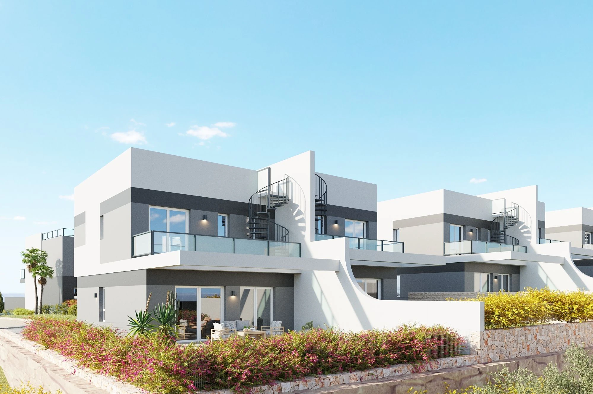 New Build Modern Townhouse for Sale in Finestrat