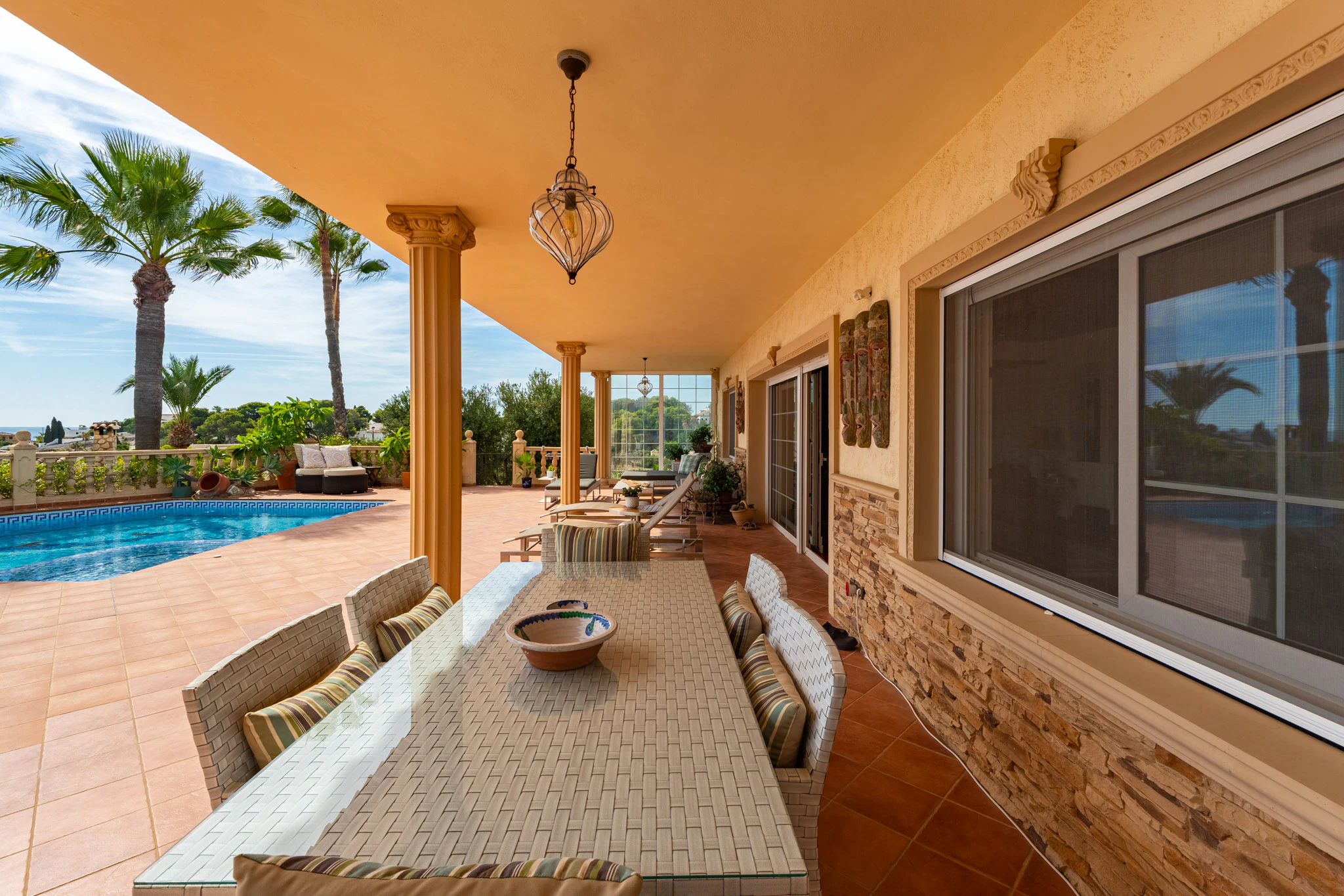 Luxury Sea View Villa with Indoor and Outdoor Pools for sale in Benissa