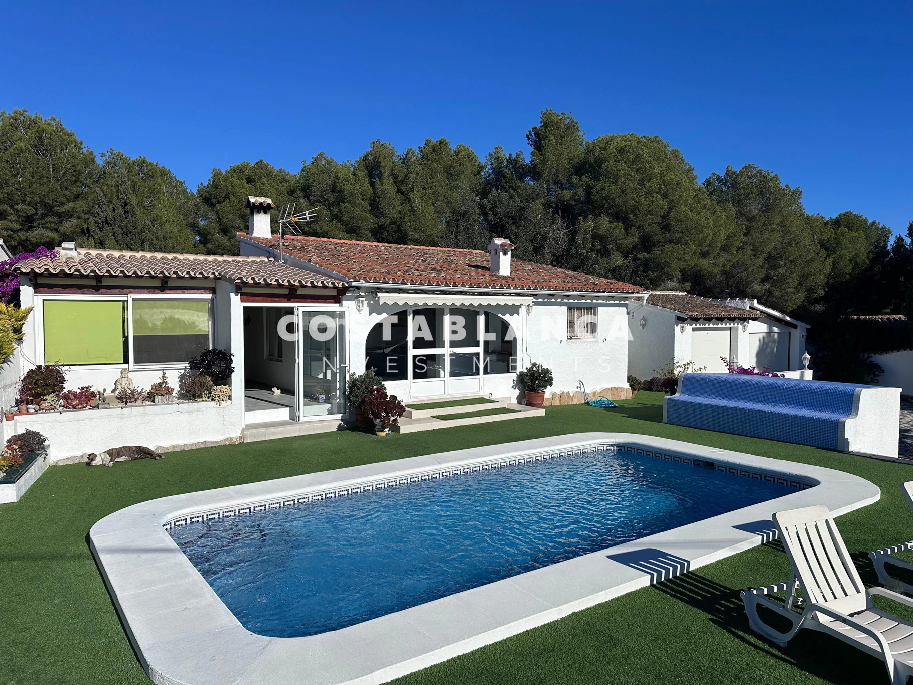 Sonnige mediterrane Villa zum Verkauf in Moraira