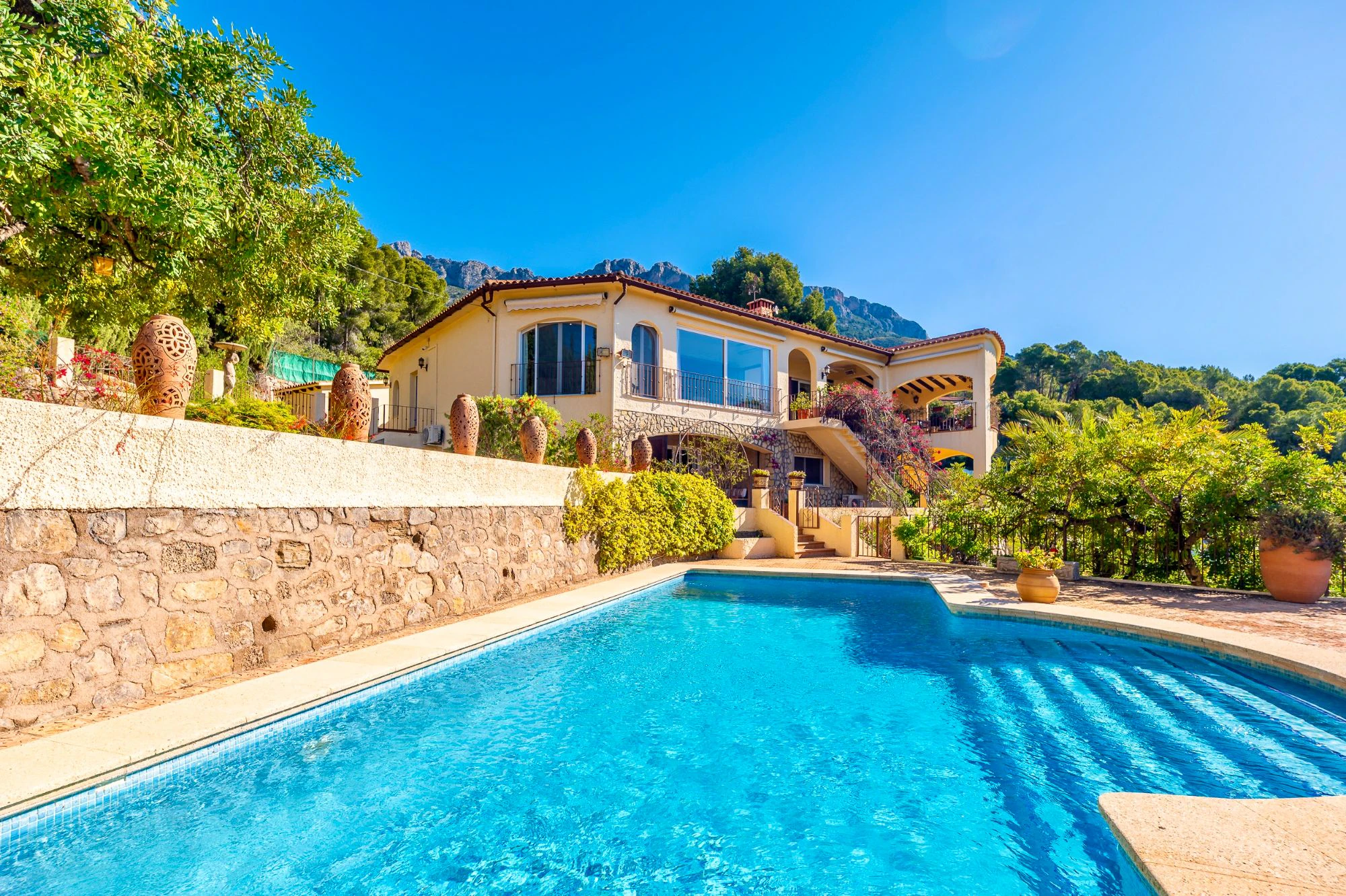 Villa avec vue sur la mer à vendre à Altea