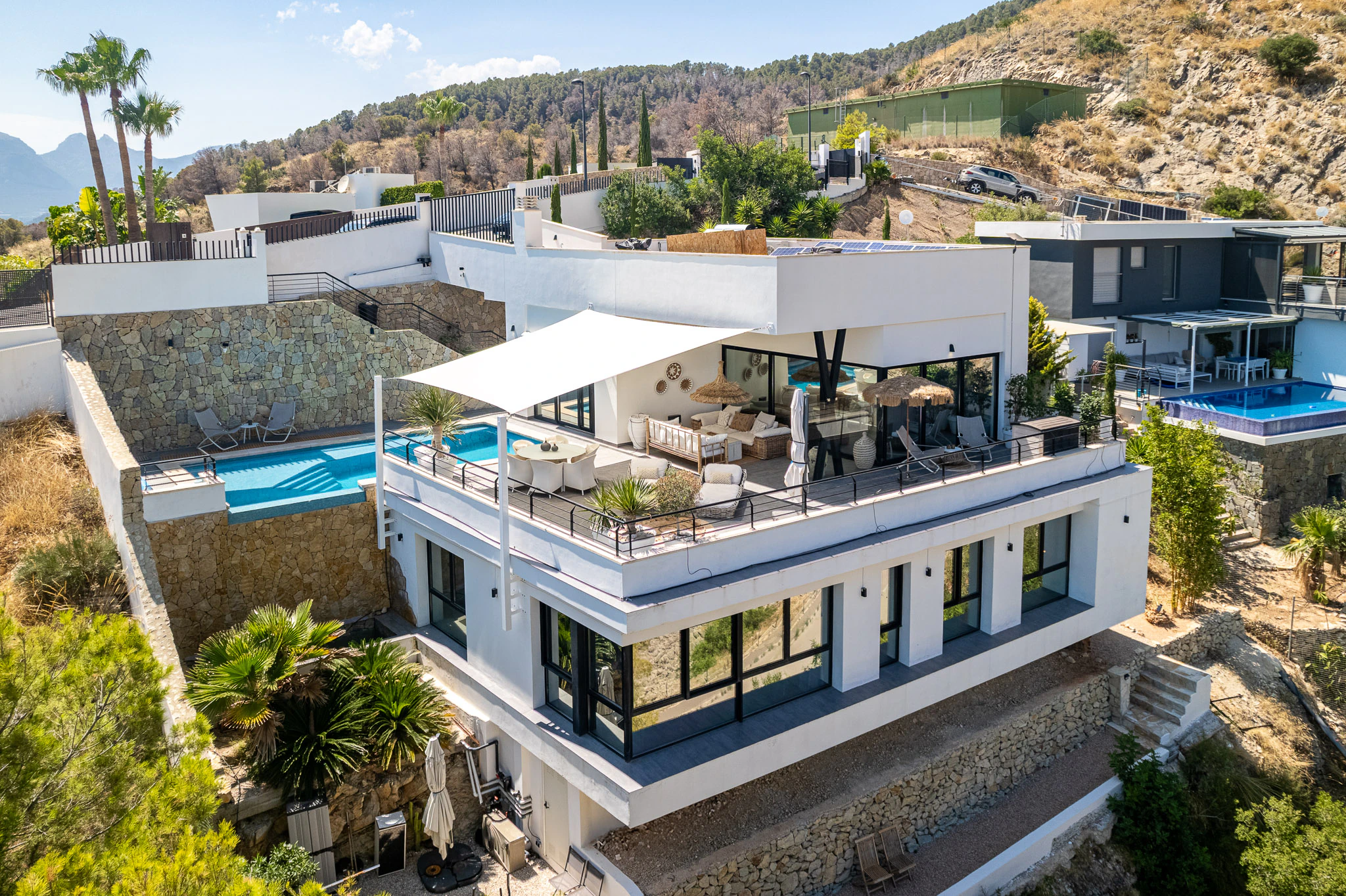Villa de luxe à Altea avec vues dégagées et finitions haut de gamme
