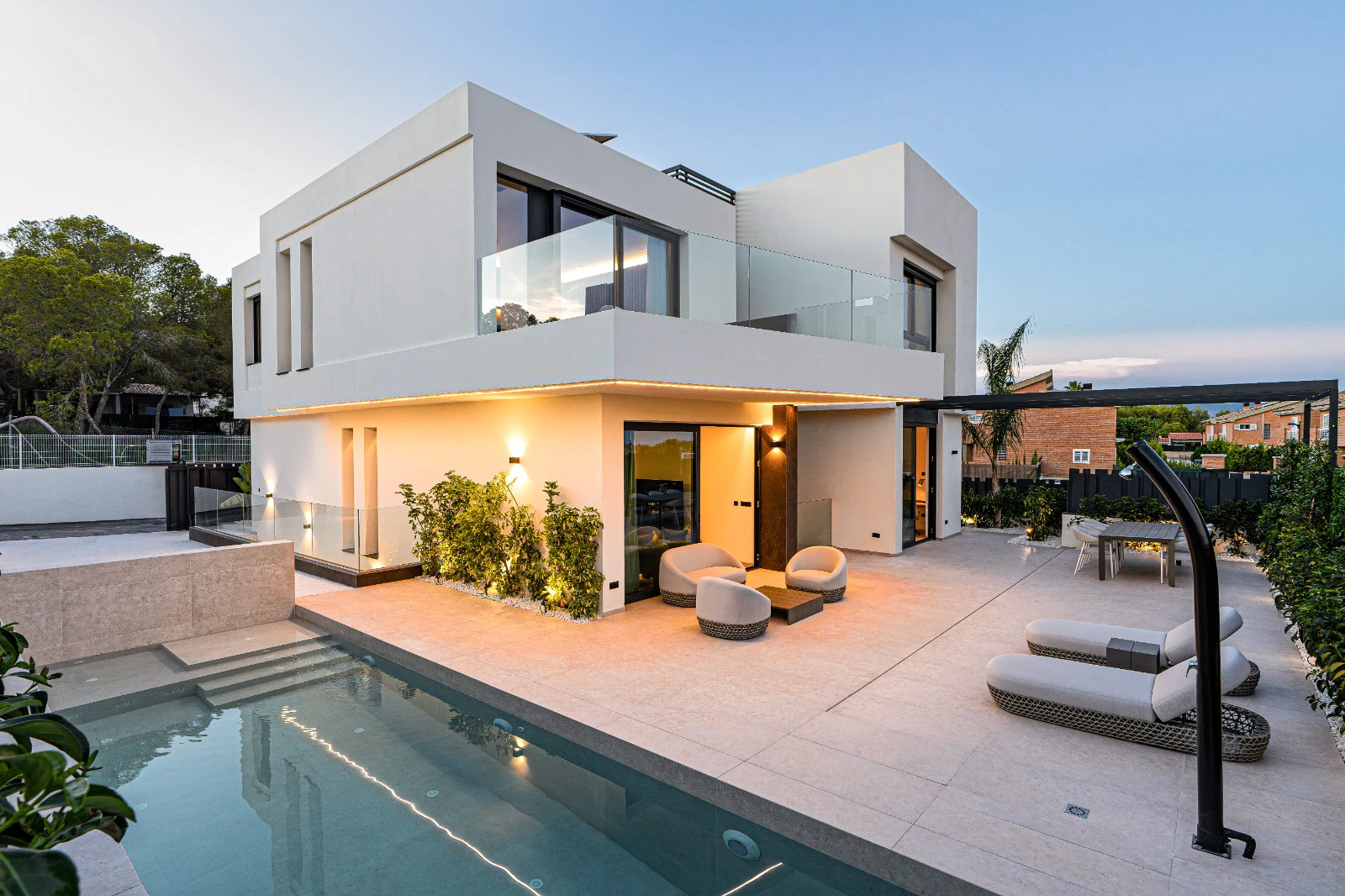 New Build Modern Villa for Sale in La Nucia with Pool