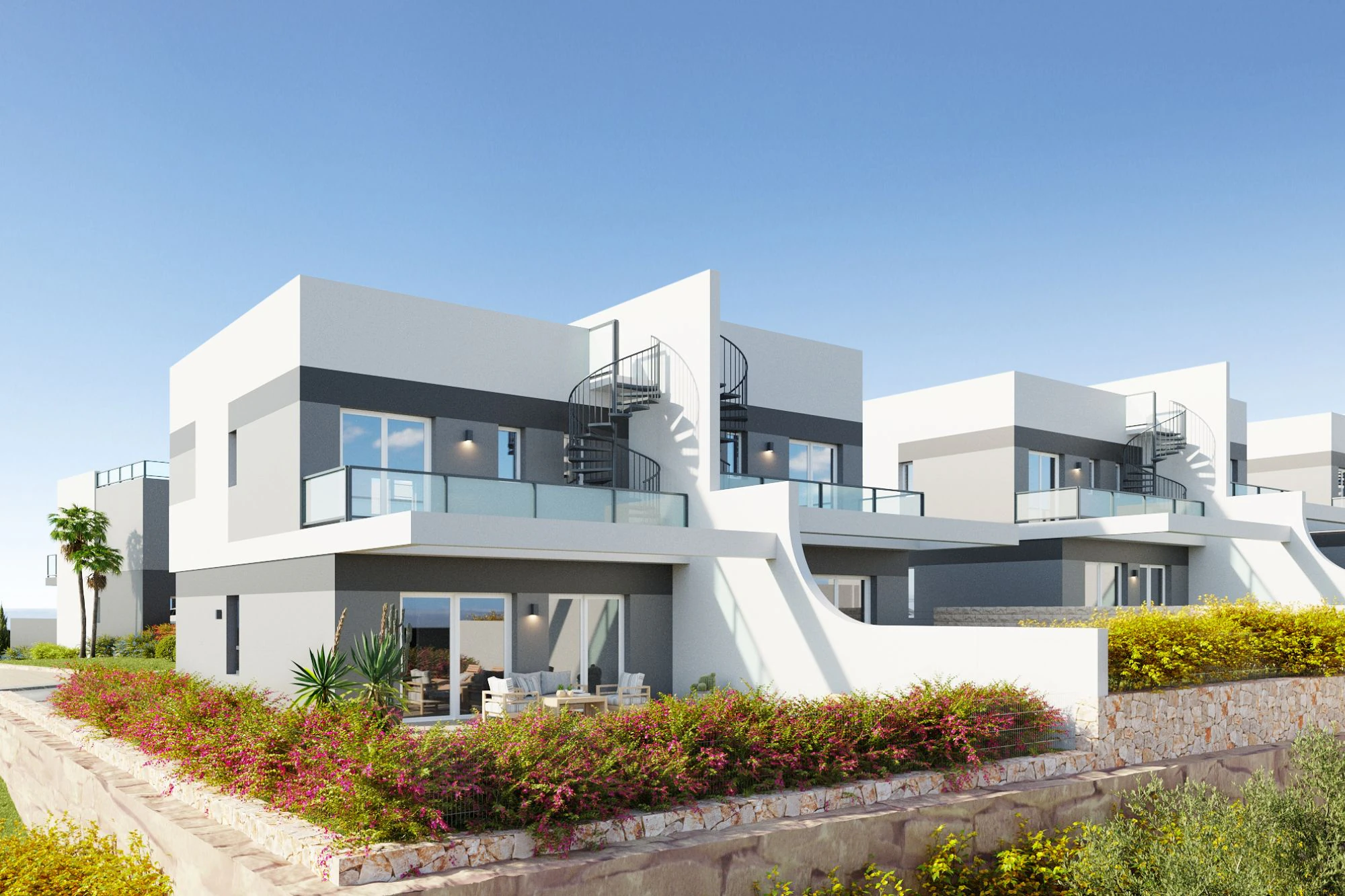 New Build Modern Townhouse for Sale in Finestrat